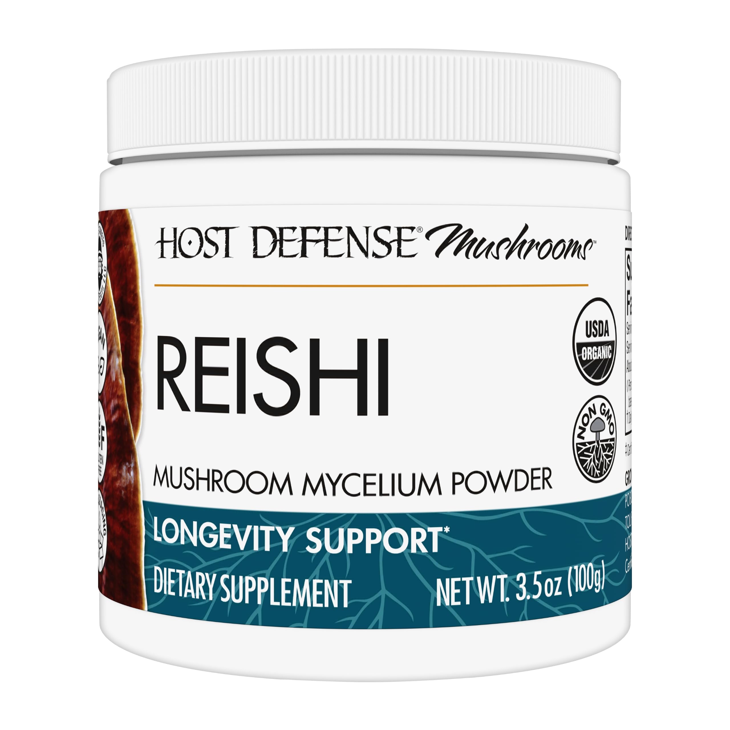 Foto 2 pulgar | Suplemento Host Defense Reishi En Polvo, 100 Ml, Para El Corazón Y El Sistema Inmunitario - Venta Internacional.