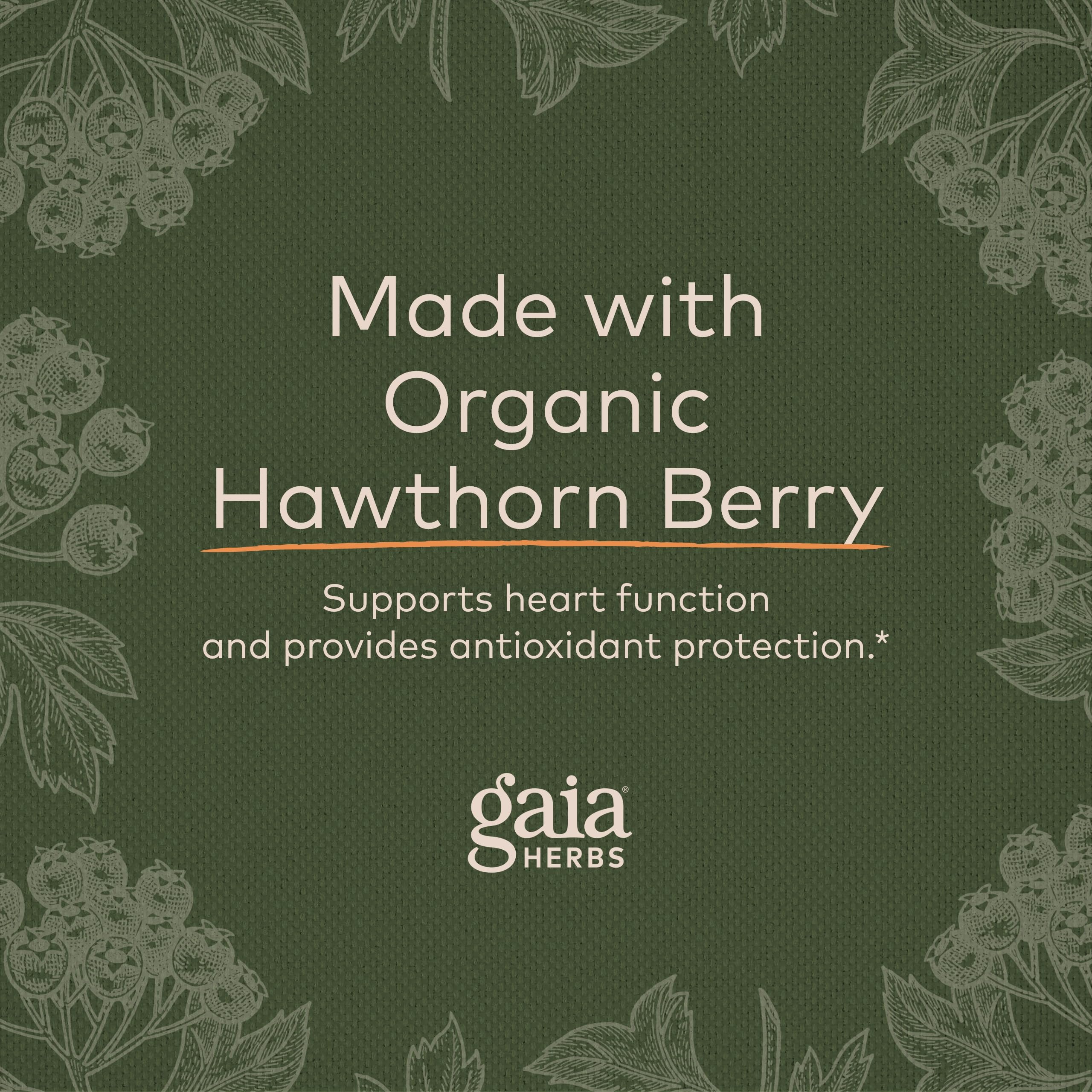 Foto 6 pulgar | Suplemento Gaia Herbs Hawthorn Supreme Heart Health 60 Cápsulas - Venta Internacional.