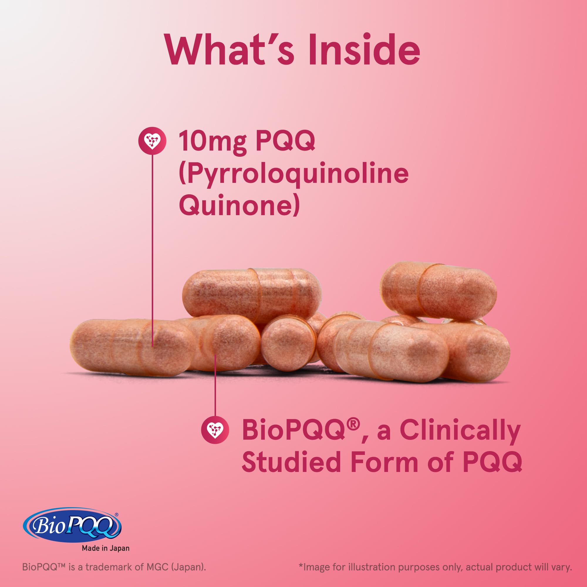 Foto 4 pulgar | Suplemento Jarrow Formulas Pqq De 10 Mg Para Apoyar El Corazón Y El Cerebro - Venta Internacional.