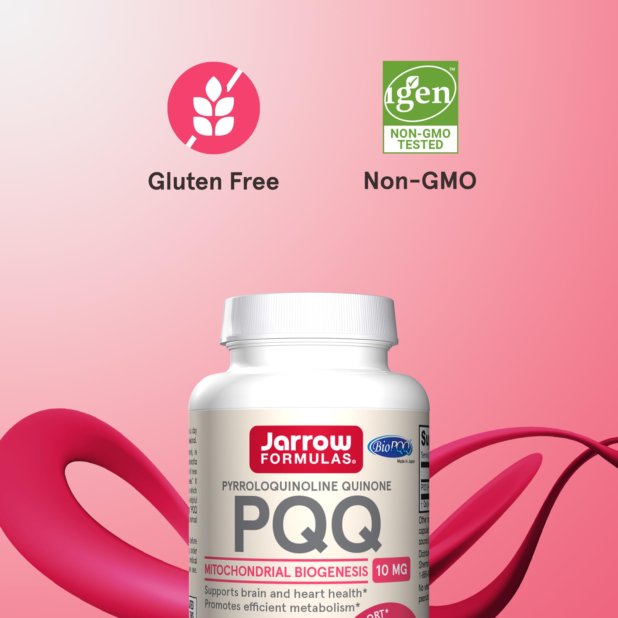 Foto 6 pulgar | Suplemento Jarrow Formulas Pqq De 10 Mg Para Apoyar El Corazón Y El Cerebro - Venta Internacional.