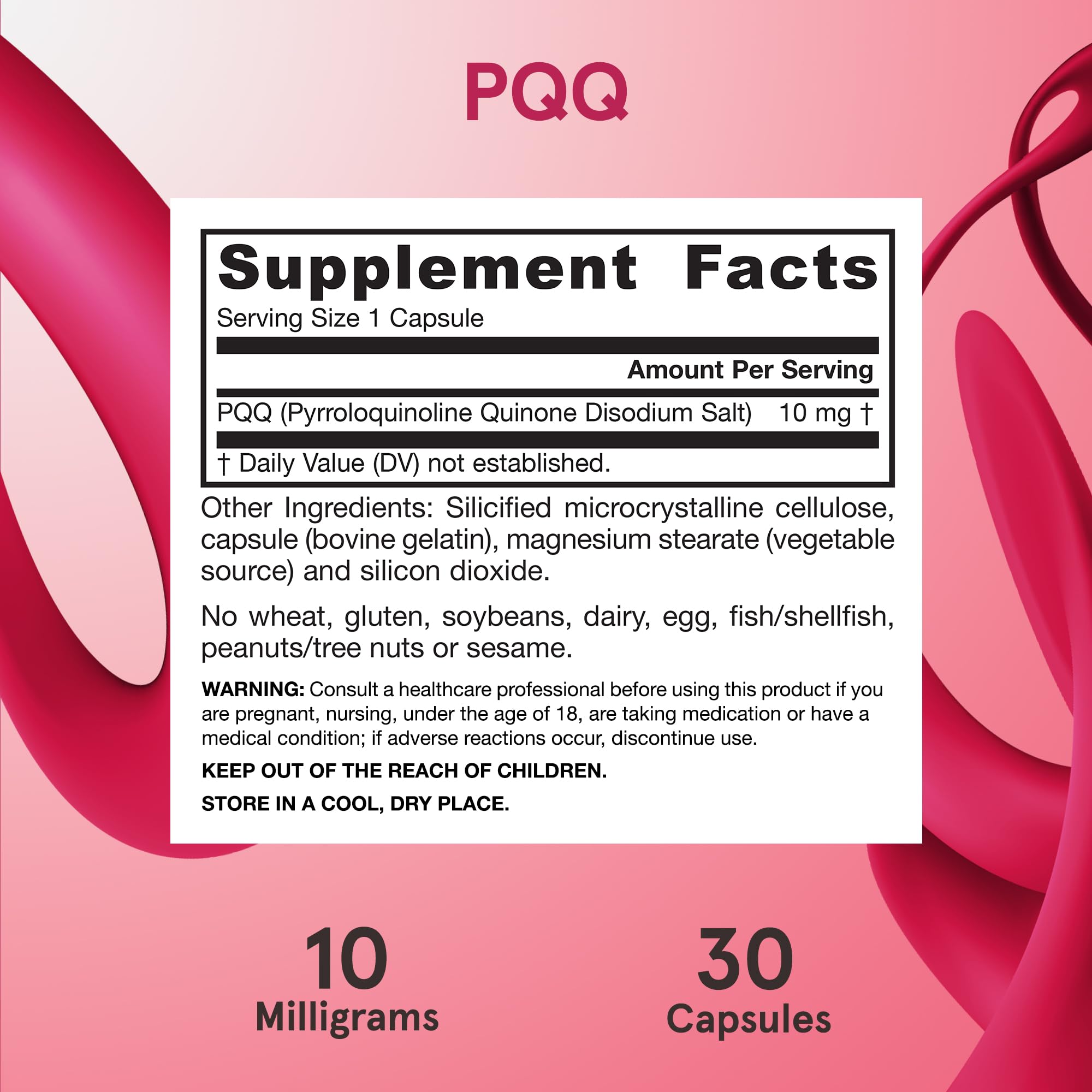 Foto 7 pulgar | Suplemento Jarrow Formulas Pqq De 10 Mg Para Apoyar El Corazón Y El Cerebro - Venta Internacional.
