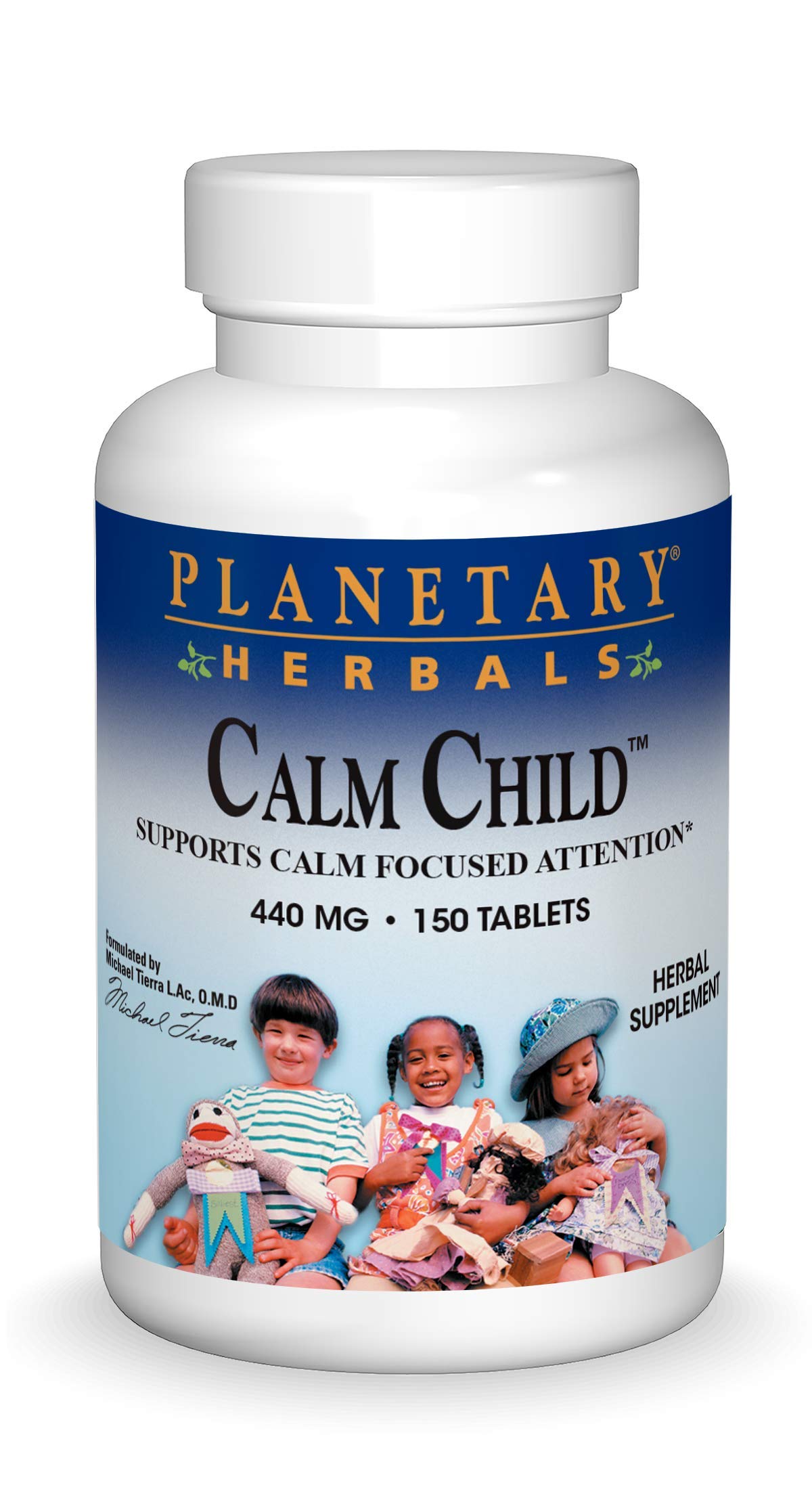 Foto 2 pulgar | Suplemento Planetary Herbals Calm Child 150 Comprimidos - Venta Internacional.