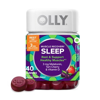 Foto 1 | Gomitas Olly Muscle Recovery Sleep, 40 Unidades, Con Melatonina - Venta Internacional.