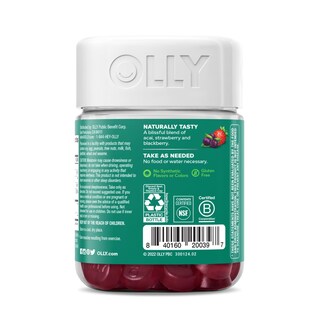 Foto 6 | Gomitas Olly Muscle Recovery Sleep, 40 Unidades, Con Melatonina - Venta Internacional.