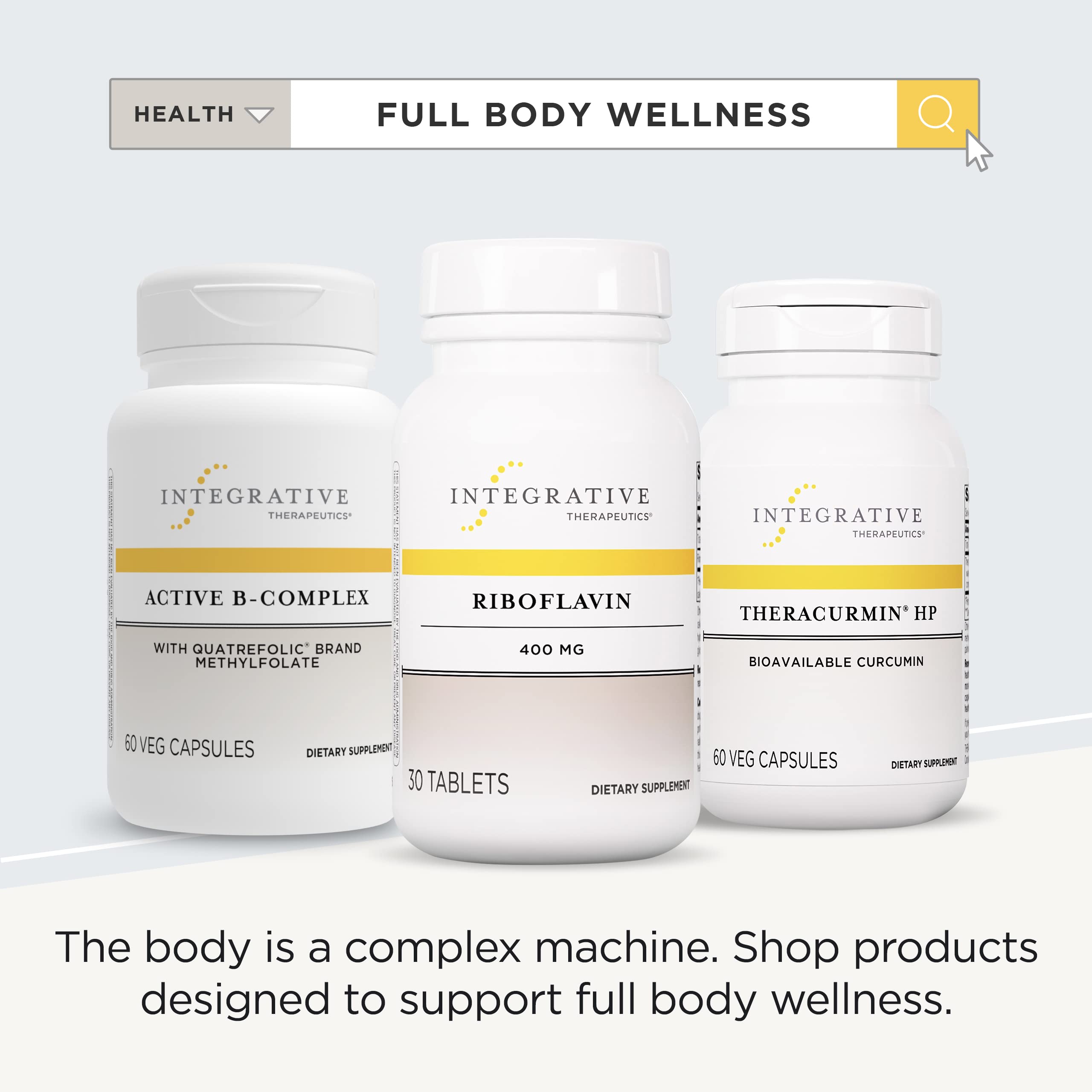 Foto 7 pulgar | Suplemento Integrative Therapeutics, Riboflavina, 400 Mg, 30 Comprimidos - Venta Internacional.