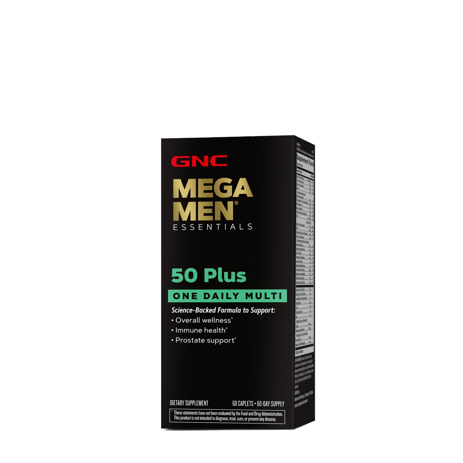 Foto 2 pulgar | Multivitamínico Gnc Mega Men 50 Plus 1 Antioxidantes Diarios - Venta Internacional.