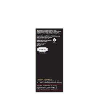 Foto 6 | Multivitamínico Gnc Mega Men 50 Plus 1 Antioxidantes Diarios - Venta Internacional.