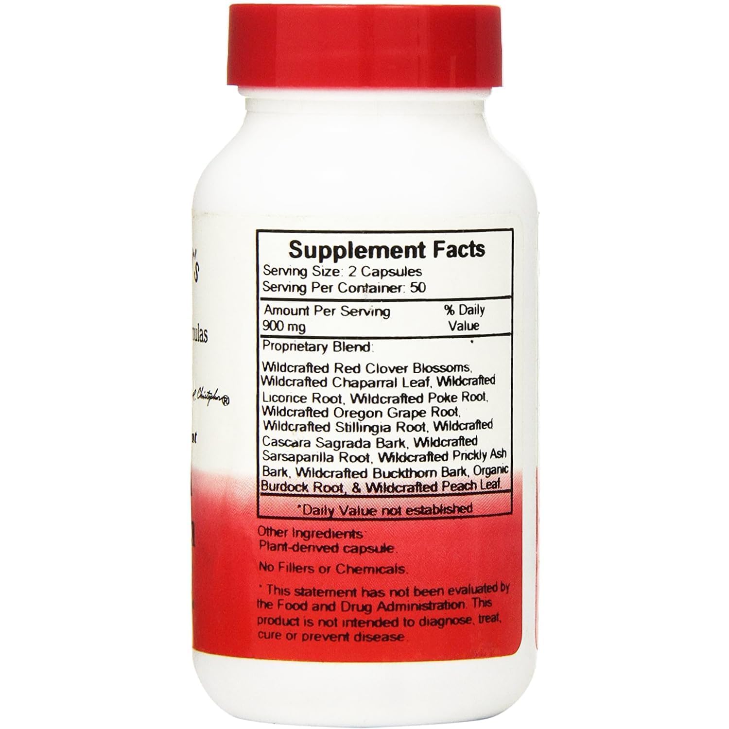 Foto 3 pulgar | Suplemento Dr. Christopher's Blood Stream Formula 100 Cápsulas - Venta Internacional.