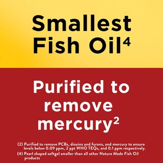 Foto 3 | Suplemento De Aceite De Pescado Omega 3 De Nature Made, 550 Mg, 300 Cápsulas Blandas - Venta Internacional.