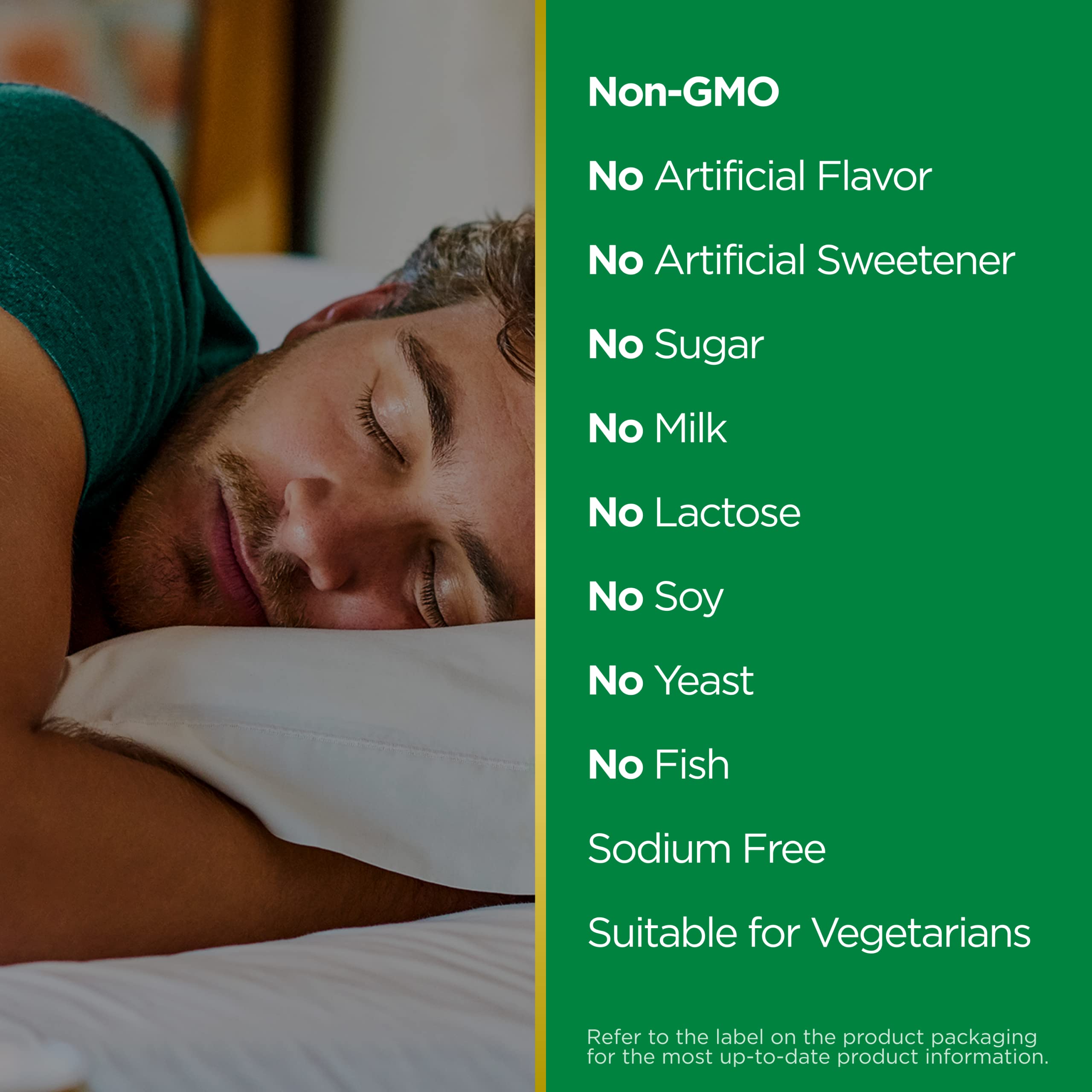 Foto 4 pulgar | Suplemento Nature's Bounty Stress Support Sleep3 Melatonina 10 Mg - Venta Internacional.
