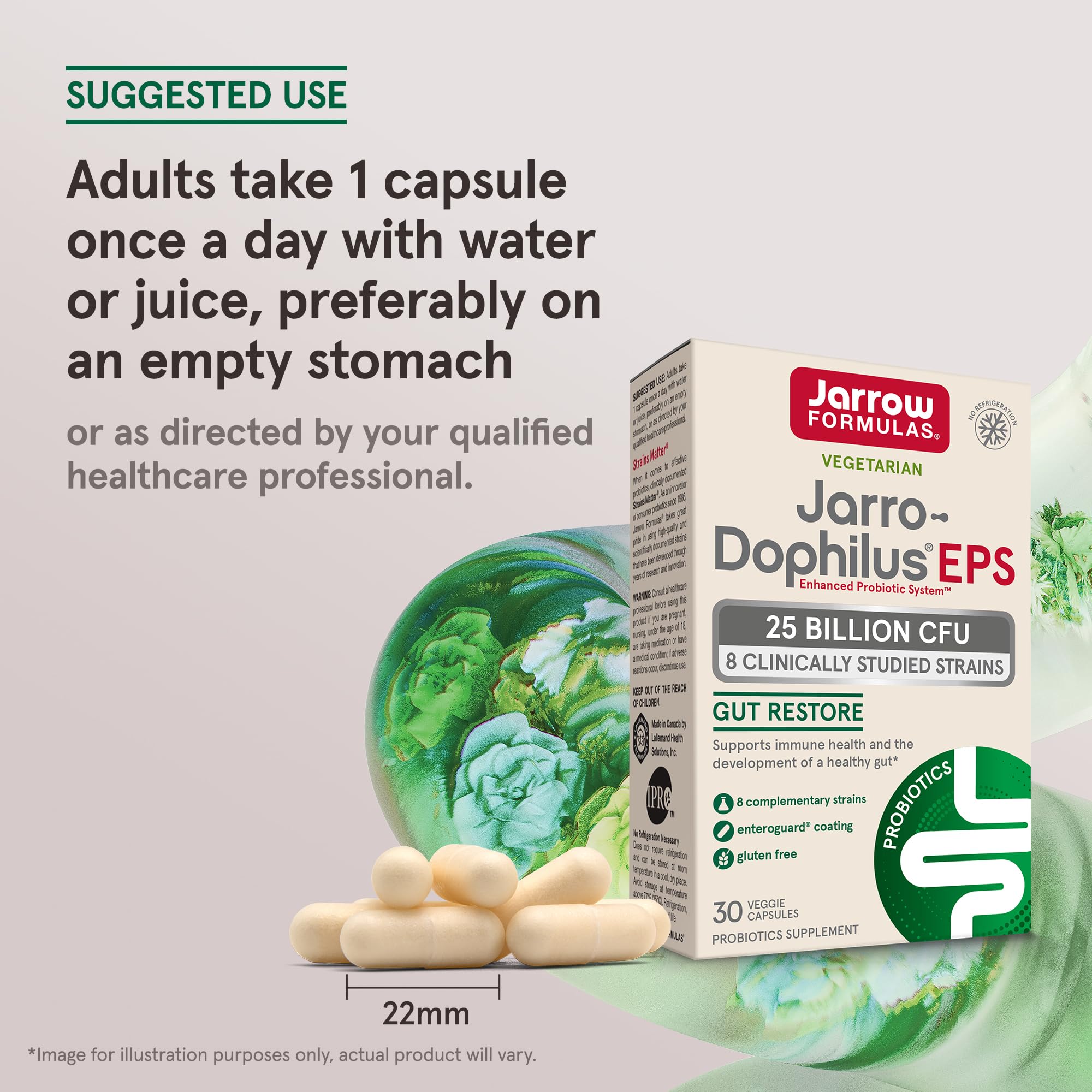 Foto 7 | Probiótico Jarrow Formulas Jarro-dophilus Eps 25 Mil Millones De Cfu - Venta Internacional.