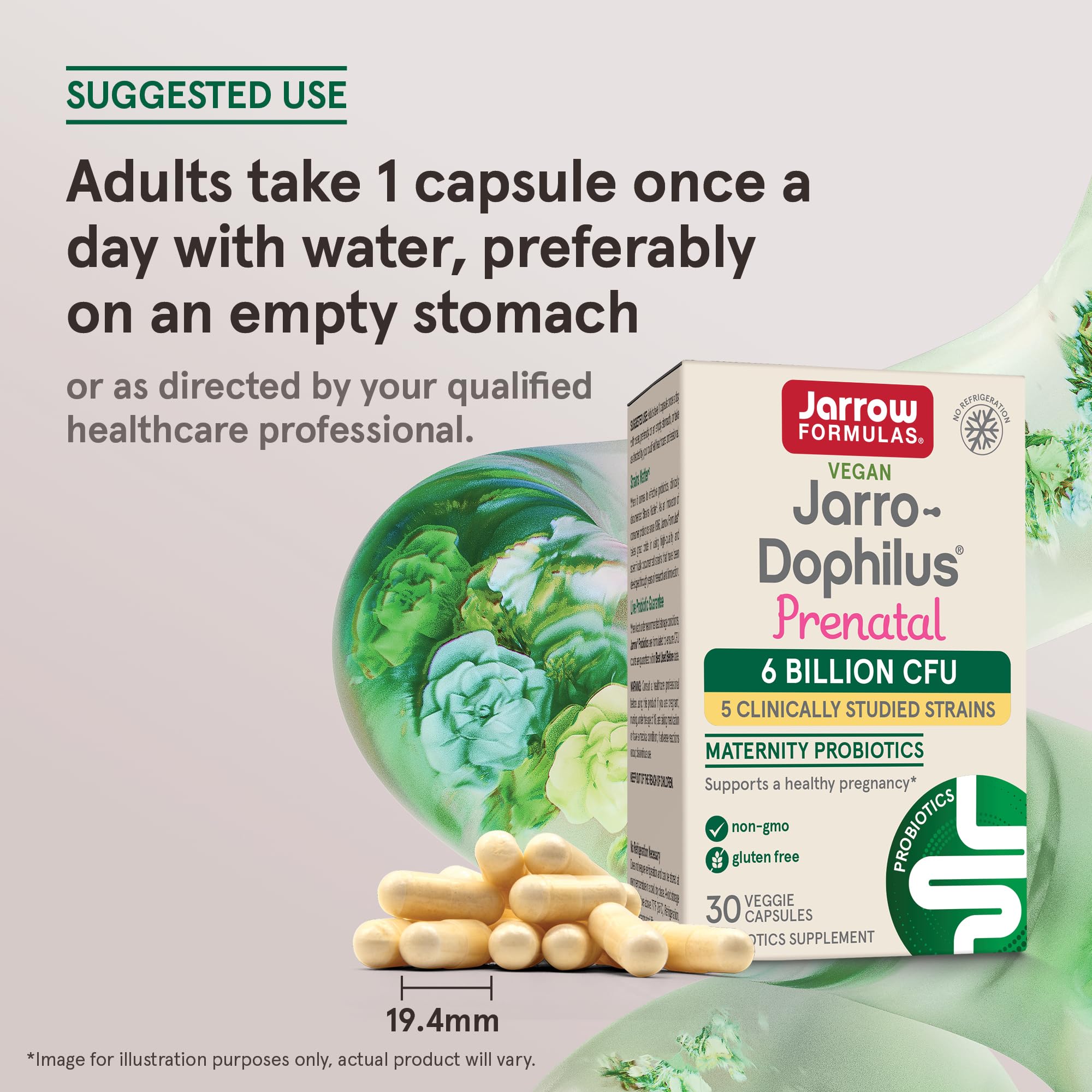 Foto 7 | Probiótico Jarrow Formulas Jarro-dophilus Prenatal 6b Cfu - Venta Internacional.