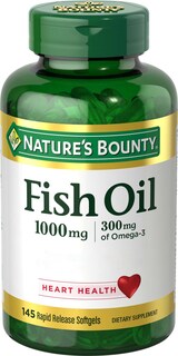 Foto 1 | Suplemento De Aceite De Pescado Nature's Bounty, 1000 Mg, 145 Cápsulas Blandas - Venta Internacional.