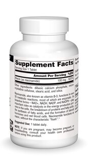 Foto 2 | Supplement Source Naturals Niacinamida B-3 100 Mg 250 Comprimidos - Venta Internacional.