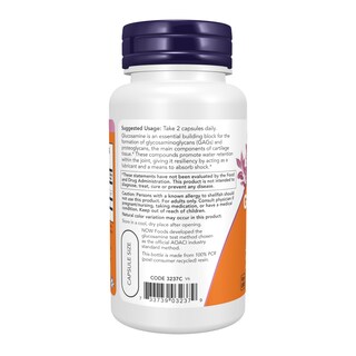 Foto 3 | 60 Cápsulas Vegetarianas De Glucosamina «1000» De Supplements Now Foods - Venta Internacional.