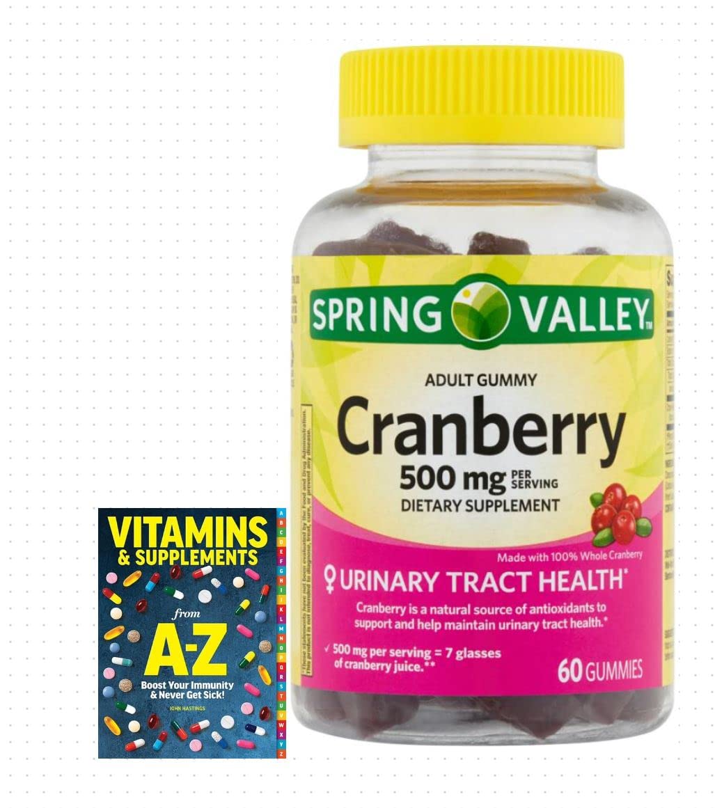 Foto 2 pulgar | Suplemento Dietético Adventure Home Spring Valley Cranberry 500 Mg - Venta Internacional.