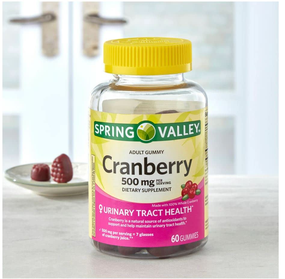 Foto 3 pulgar | Suplemento Dietético Adventure Home Spring Valley Cranberry 500 Mg - Venta Internacional.
