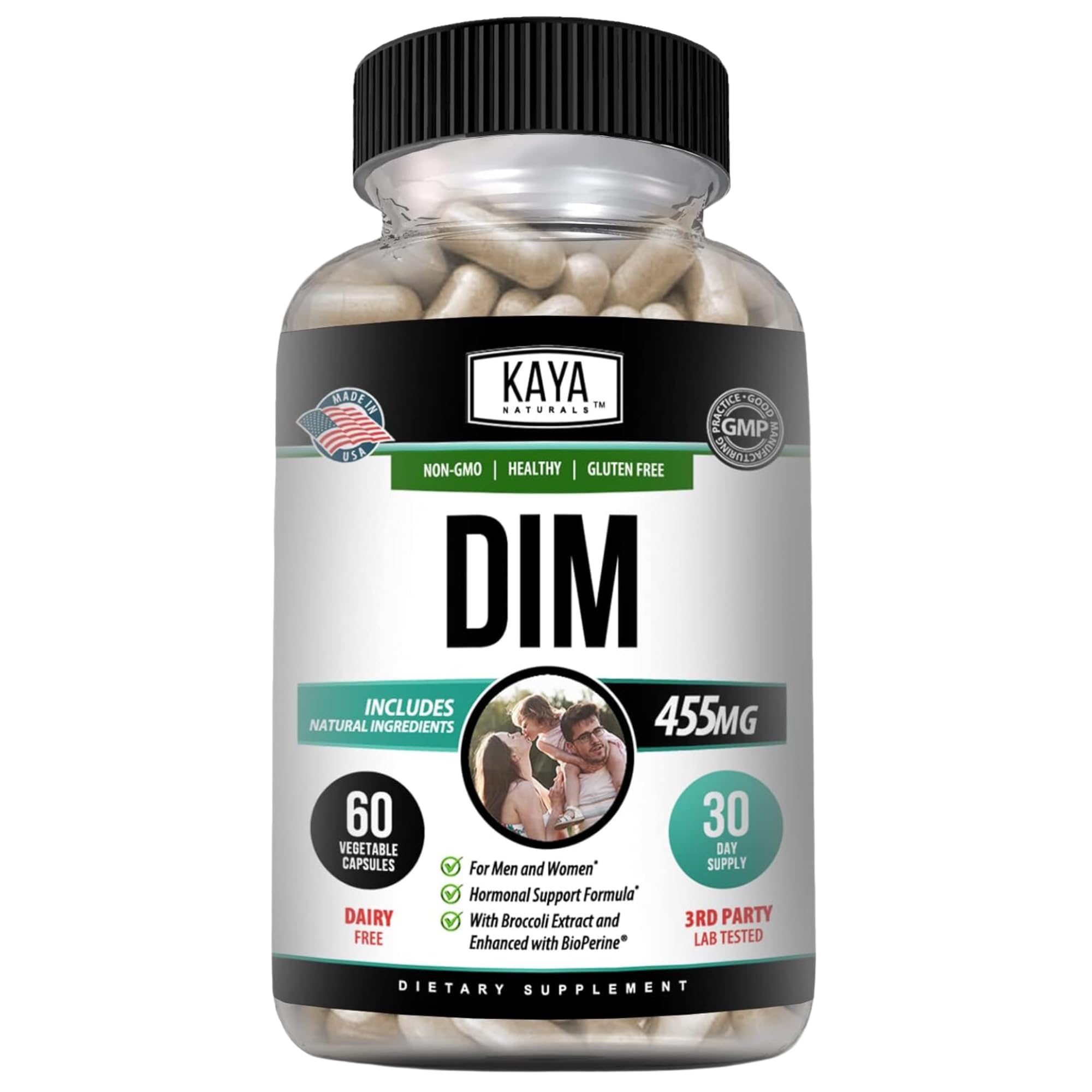 Foto 2 pulgar | Suplemento Kaya Naturals Dim Ultra Hormonal Support 60 Cápsulas - Venta Internacional.