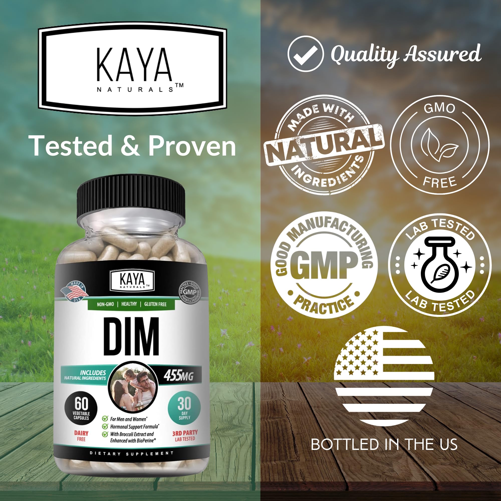 Foto 4 | Suplemento Kaya Naturals Dim Ultra Hormonal Support 60 Cápsulas - Venta Internacional.