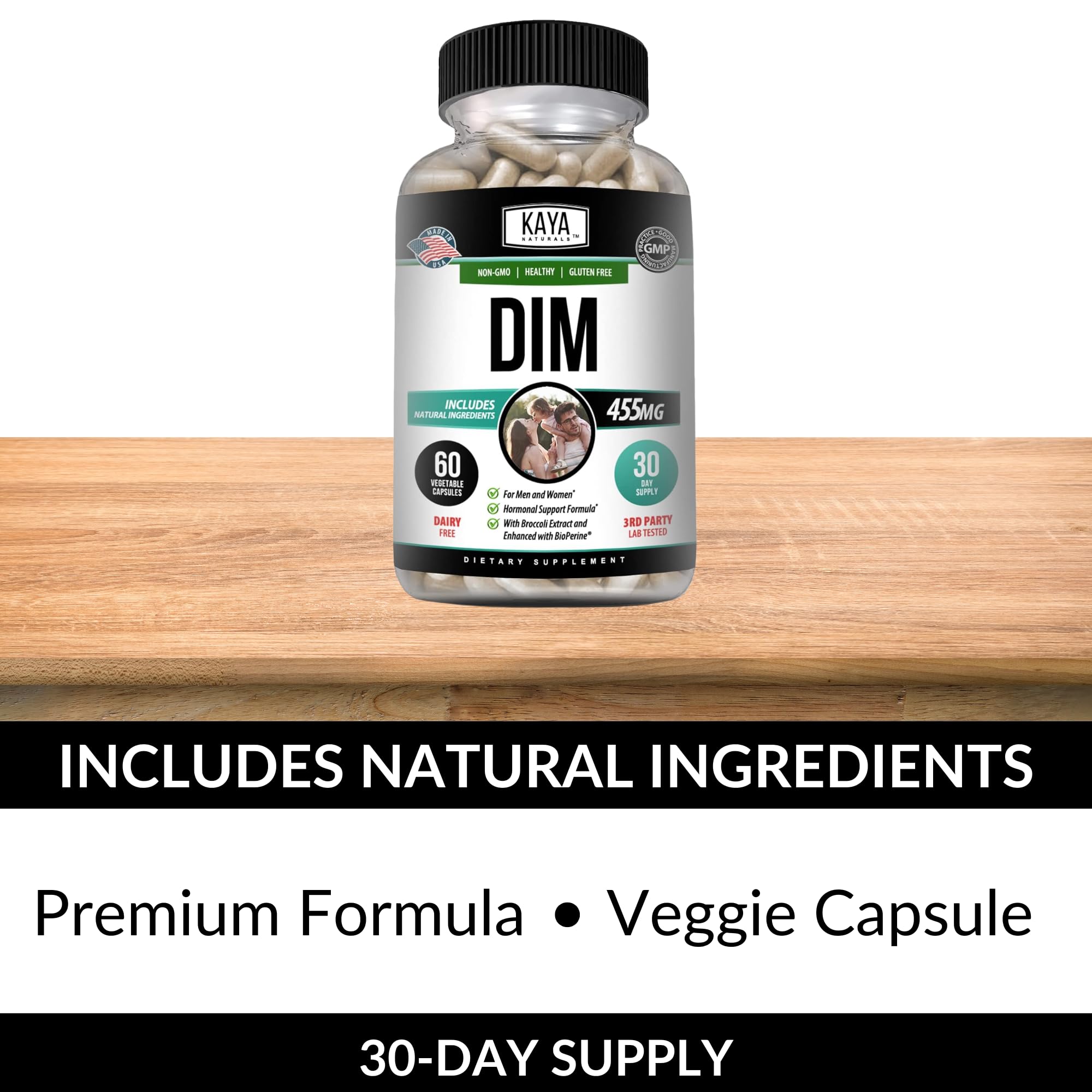 Foto 5 | Suplemento Kaya Naturals Dim Ultra Hormonal Support 60 Cápsulas - Venta Internacional.