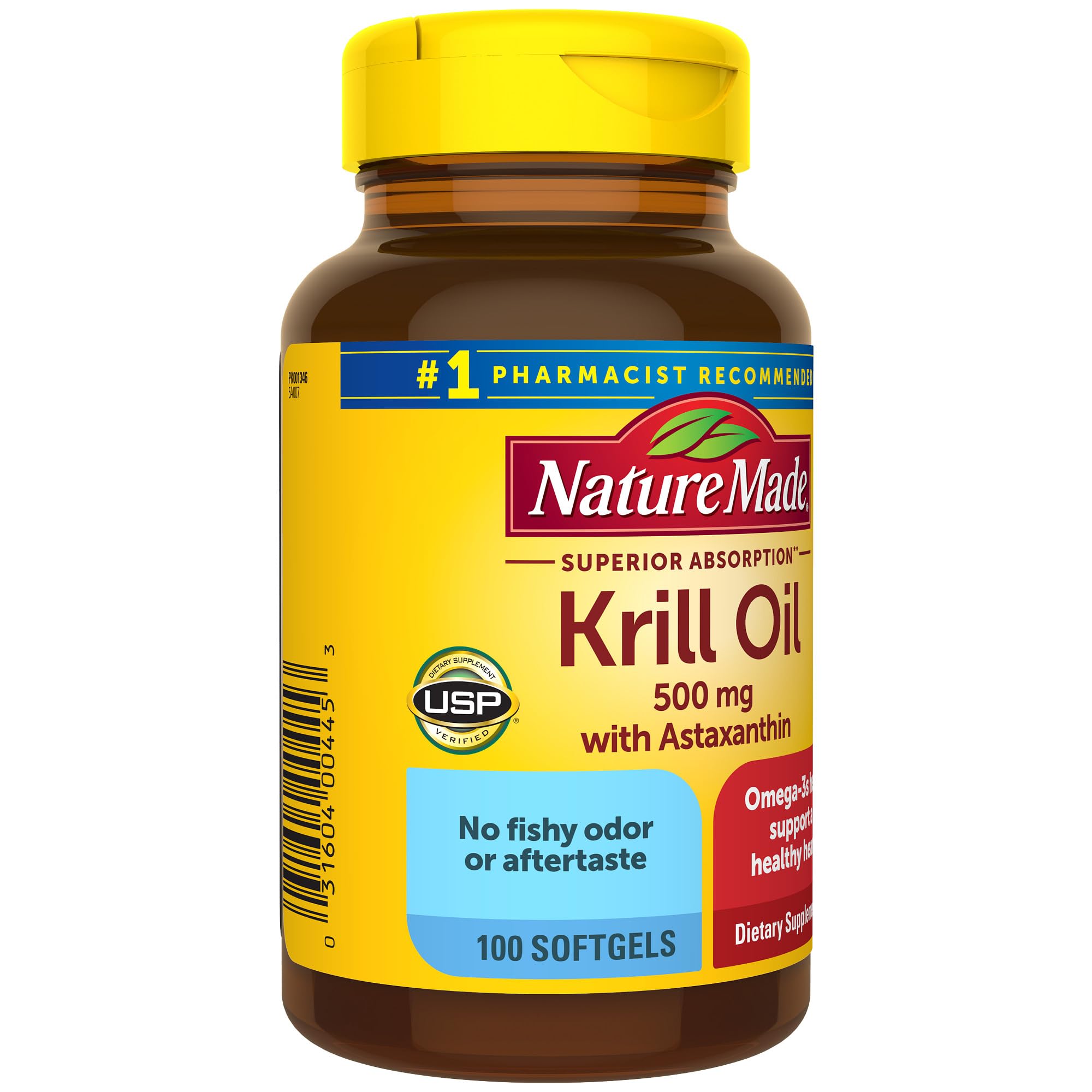 Foto 8 pulgar | Suplemento De Aceite De Krill Hecho En Forma Natural, 500 Mg, 100 Cápsulas Blandas - Venta Internacional.