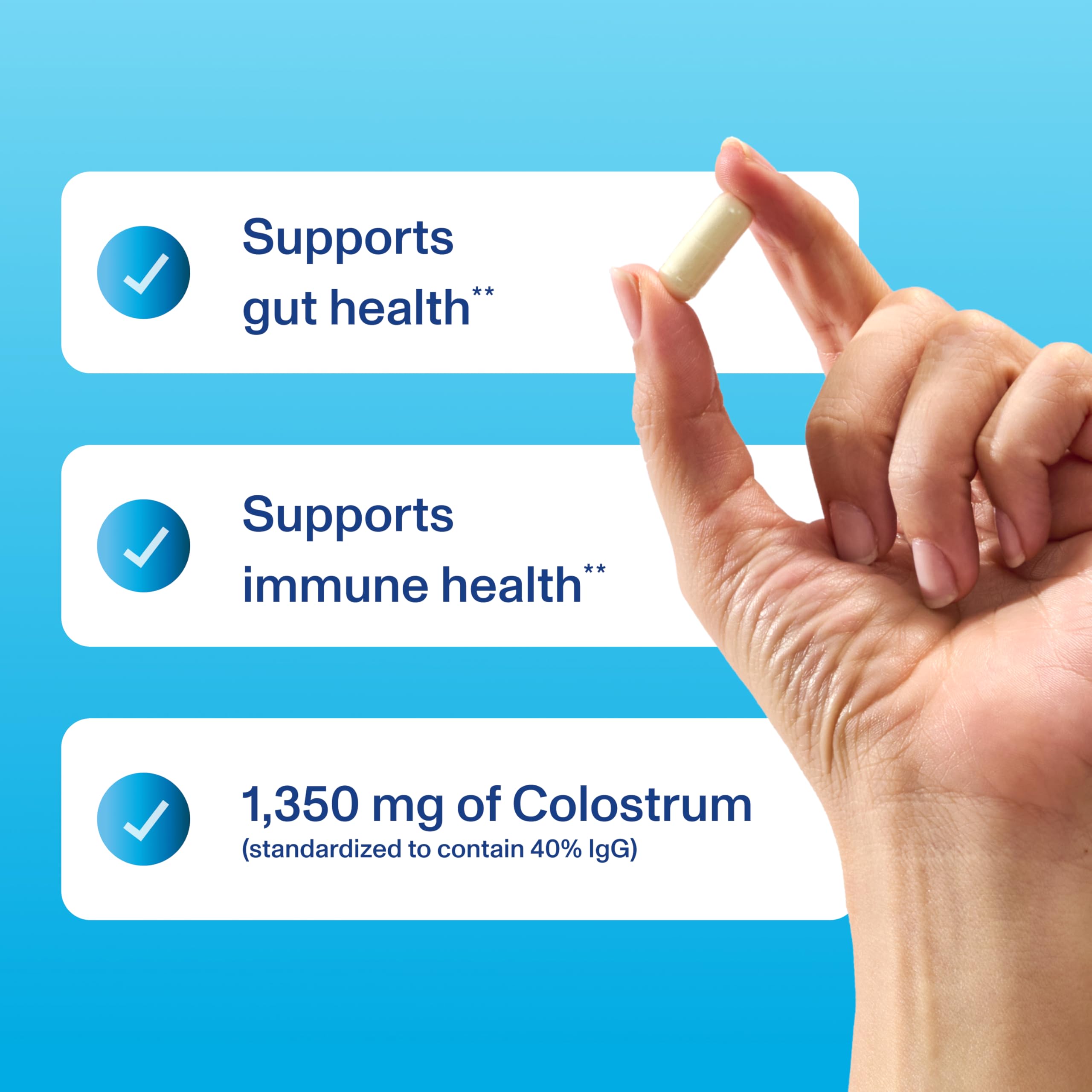 Foto 3 pulgar | Suplemento Vital Proteins Colostrum 90 Cápsulas - Venta Internacional.