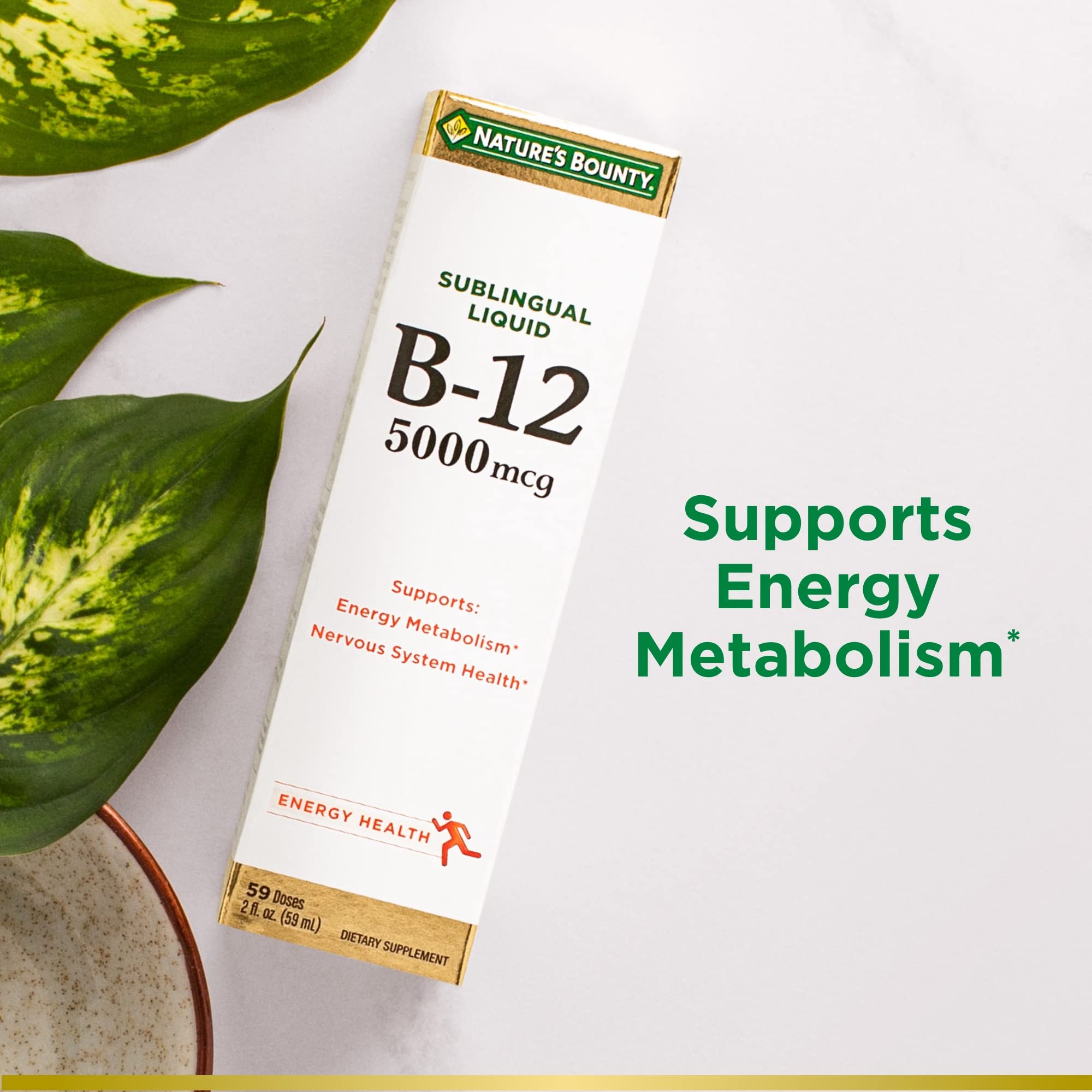 Foto 5 pulgar | Suplemento De Vitamina B12 De Nature's Bounty De 5000 Mcg Por Vía Sublingual - Venta Internacional.