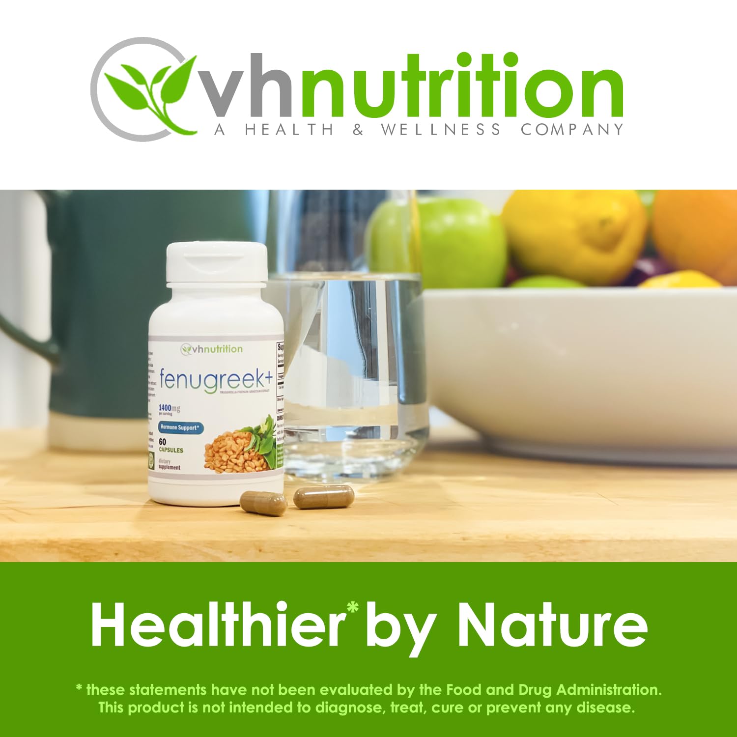 Foto 8 pulgar | Suplemento Vh Nutrition Fenugreek+ 1400 Mg Para Lactancia, 60 Cápsulas - Venta Internacional.
