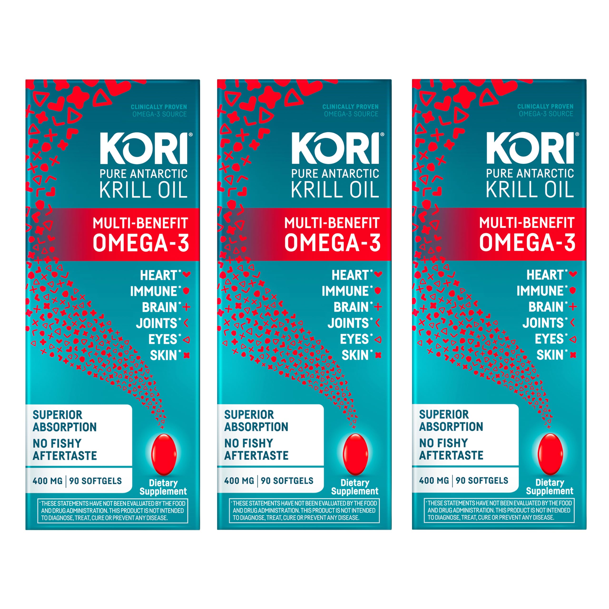 Foto 2 pulgar | Suplemento De Aceite De Krill Kori Omega-3 400 Mg 270 Cápsulas Blandas - Venta Internacional.
