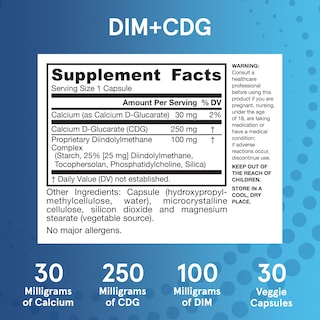 Foto 6 | Suplemento Jarrow Formulas Dim+ Cdg Liver Detox 30 Cápsulas - Venta Internacional.