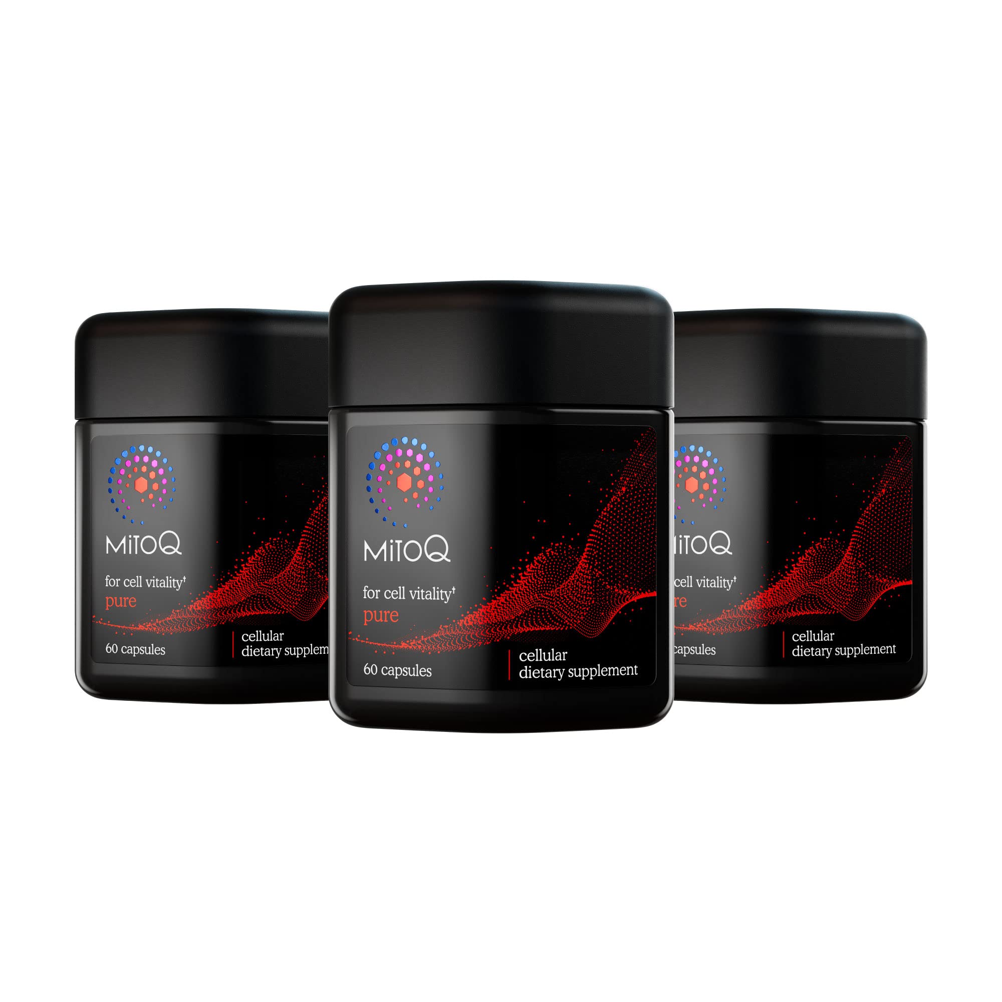Suplemento Antioxidante Mitoq Pure Dirigido A Las Mitocondrias 180 Cápsulas - Venta Internacional.