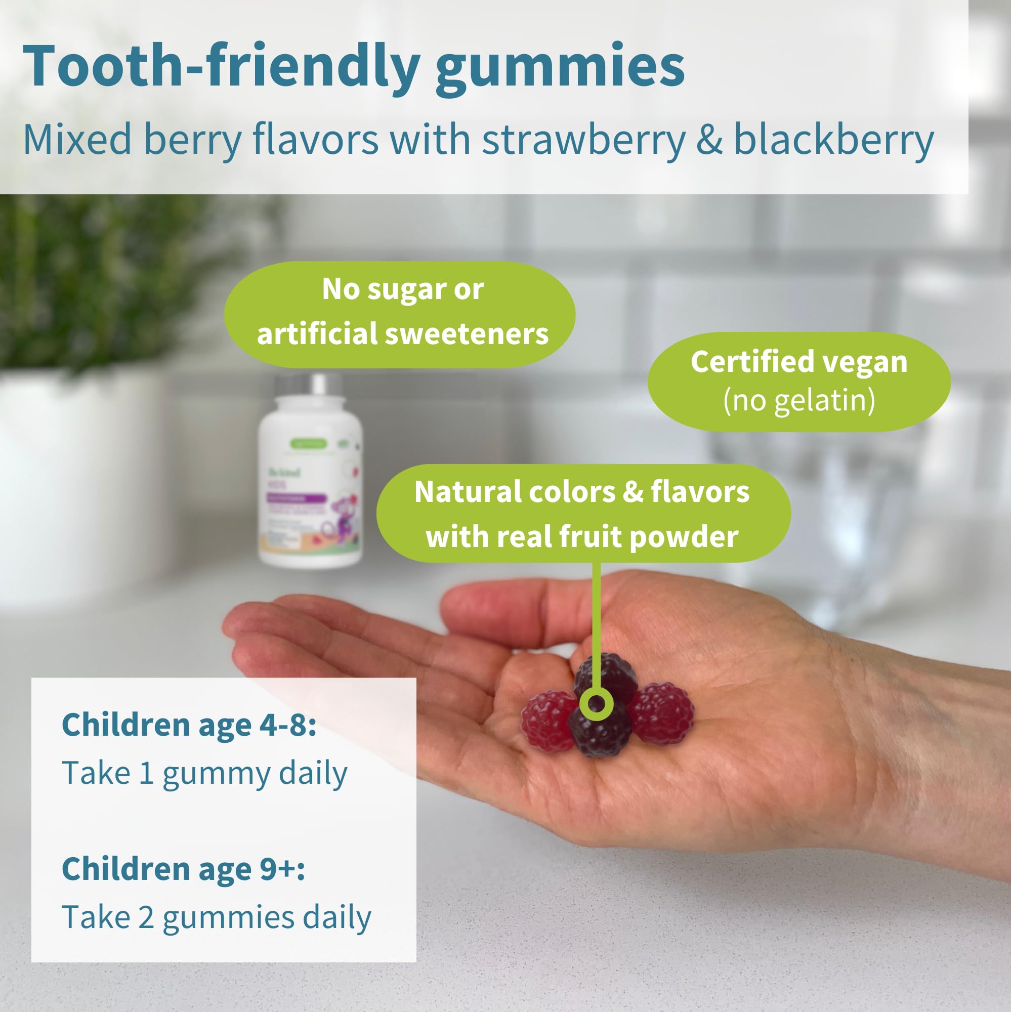 Foto 4 | Gominolas Multivitamínicas Igennus Methylated Kids 4+ Years 90 Unidades - Venta Internacional.