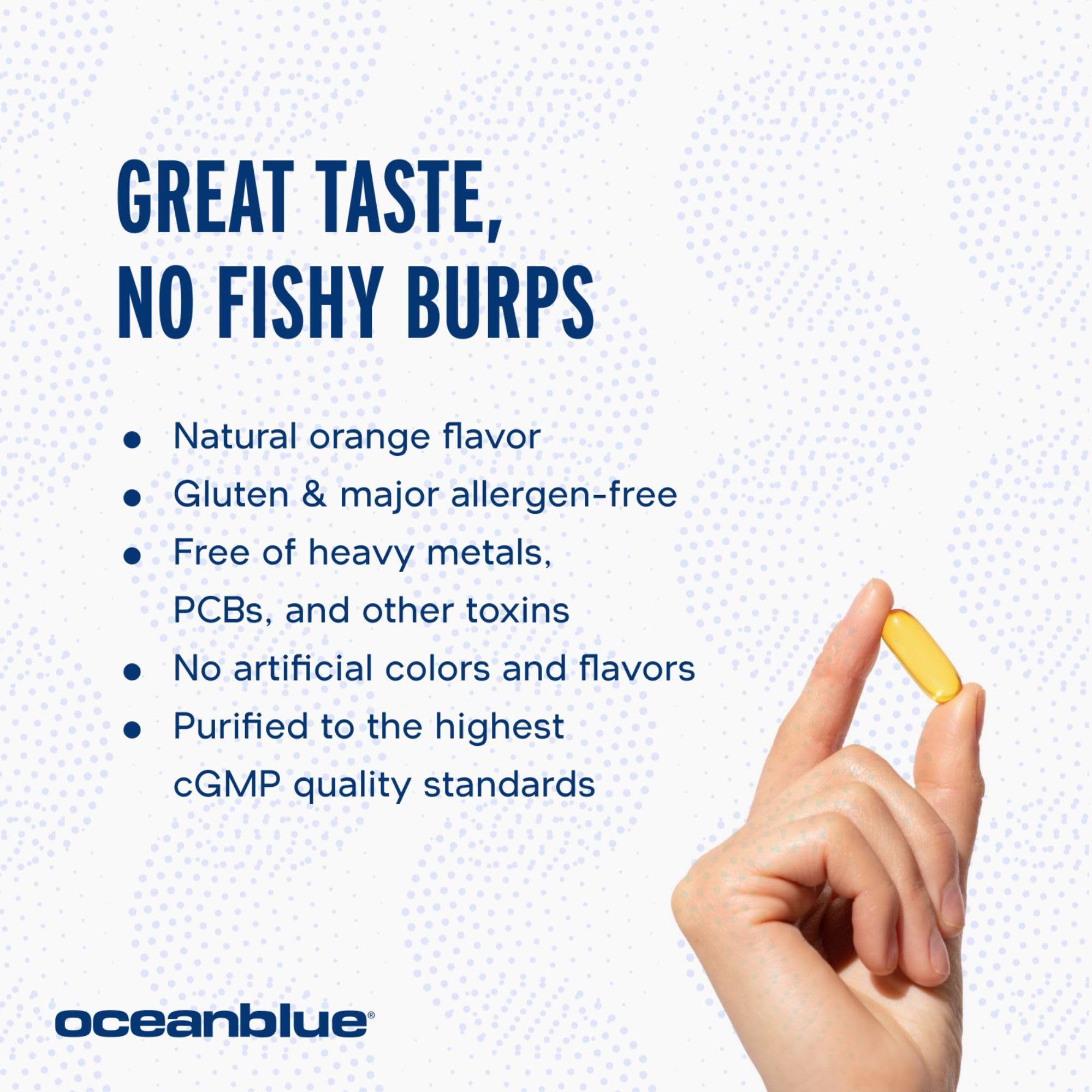 Foto 6 pulgar | Suplemento Oceanblue Professional Omega-3 2100 Con Vitamina K2 Y D3 - Venta Internacional.