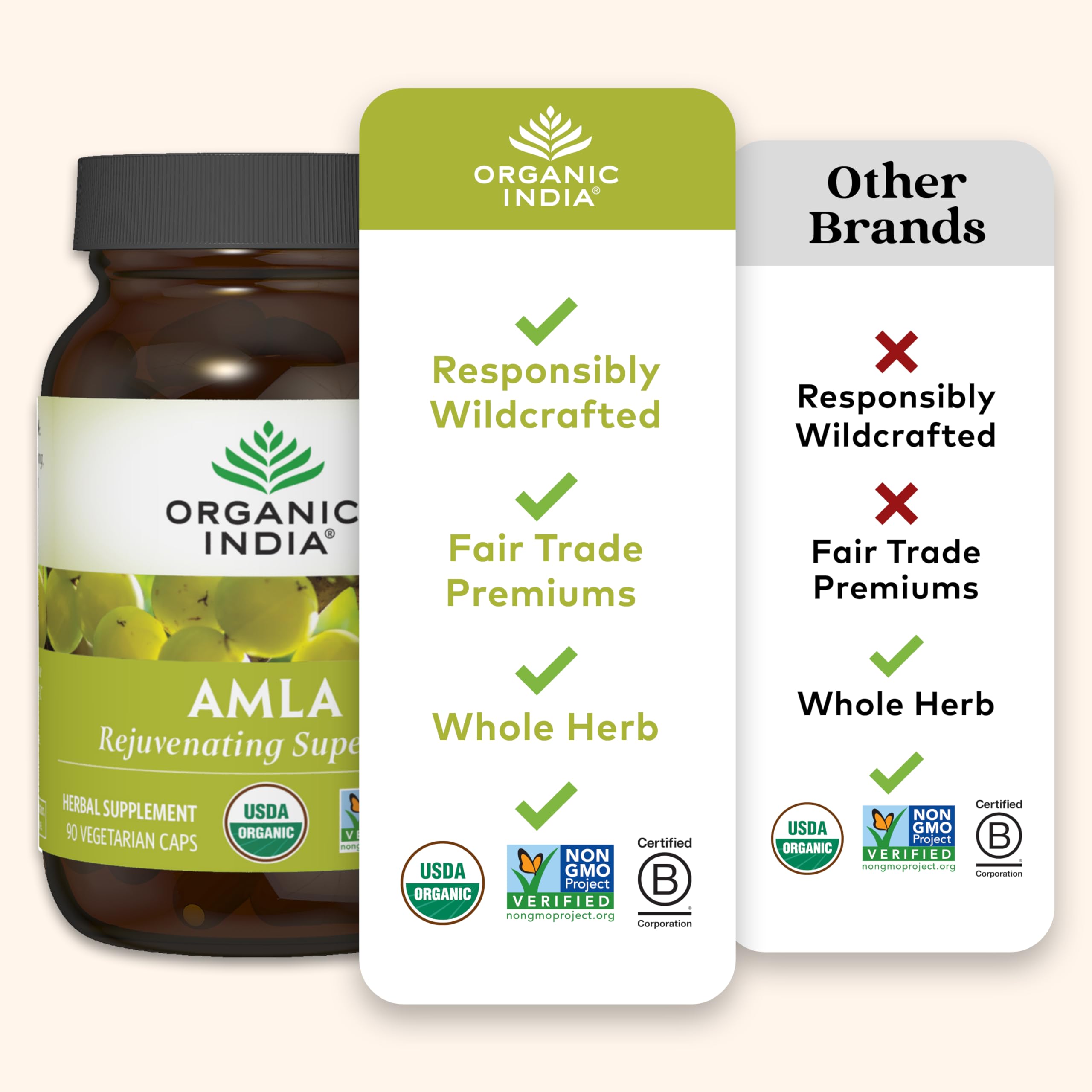 Foto 6 | Suplemento Organic India Amla Capsules Organic 90 Cápsulas - Venta Internacional.