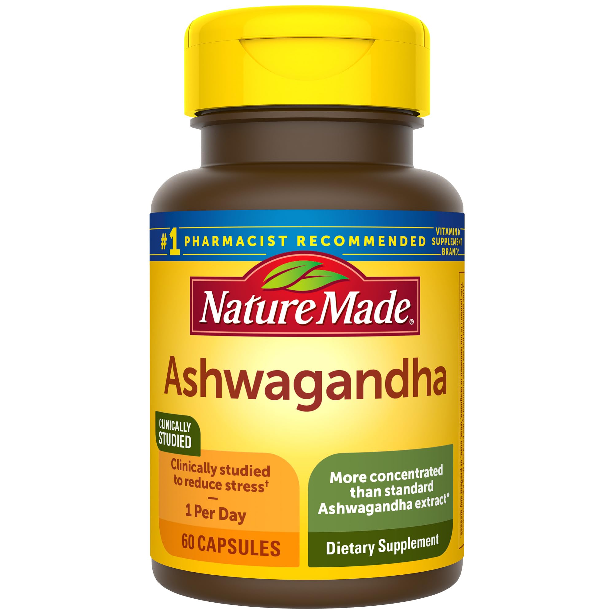 Foto 2 pulgar | Suplemento Natural De Ashwagandha 125 Mg 60 Cápsulas - Venta Internacional.