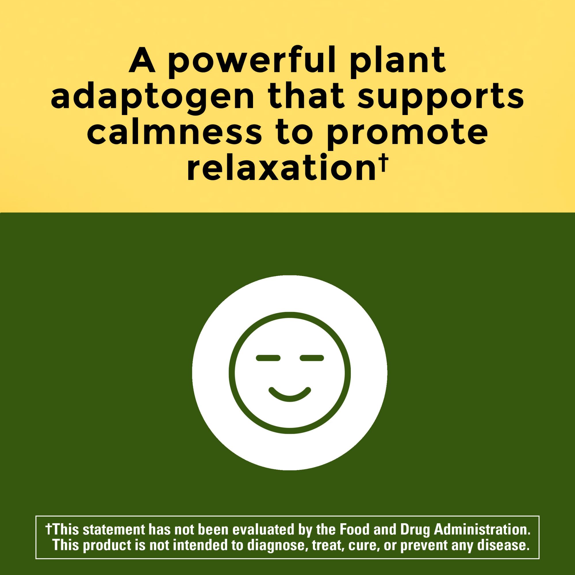 Foto 4 pulgar | Suplemento Natural De Ashwagandha 125 Mg 60 Cápsulas - Venta Internacional.