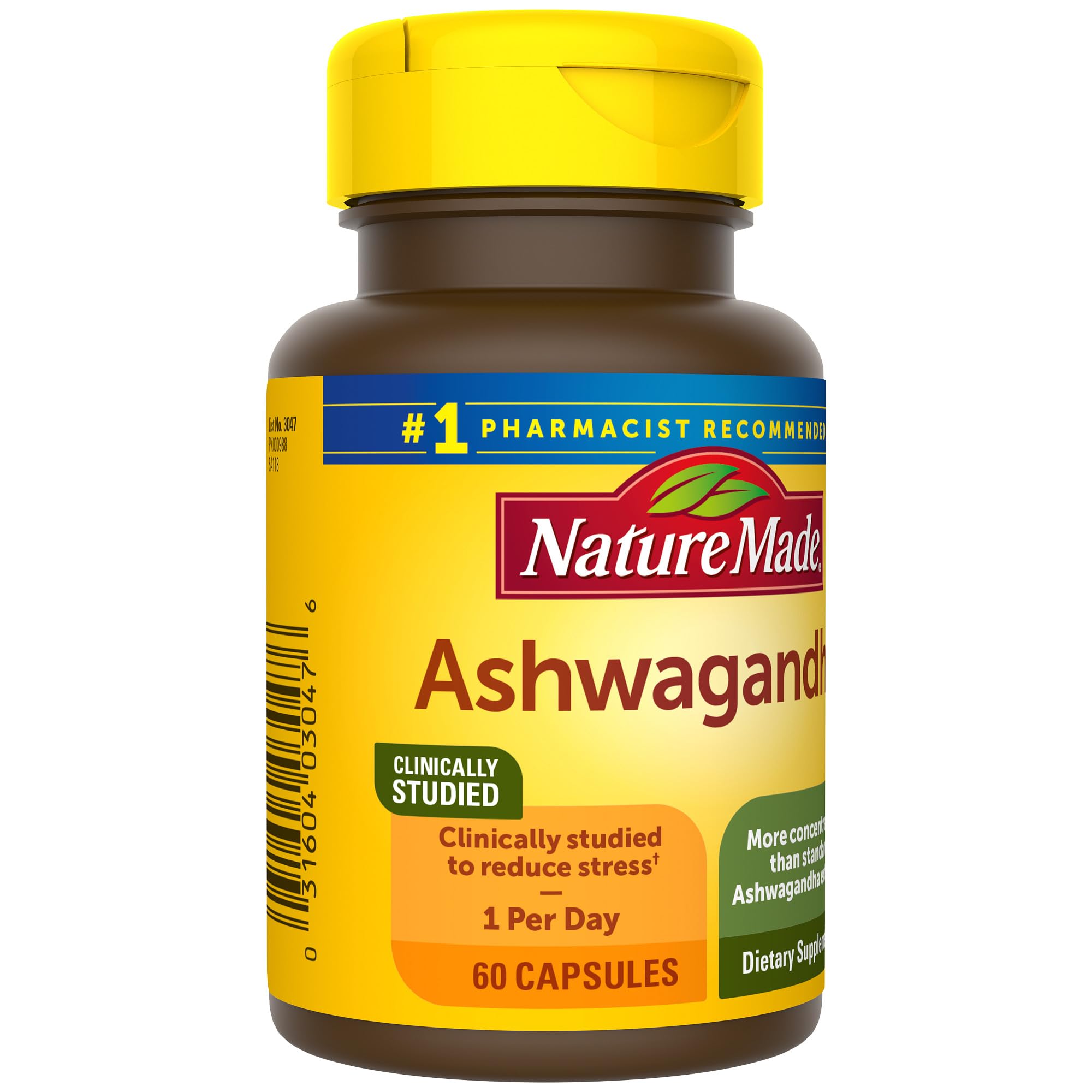 Foto 8 pulgar | Suplemento Natural De Ashwagandha 125 Mg 60 Cápsulas - Venta Internacional.