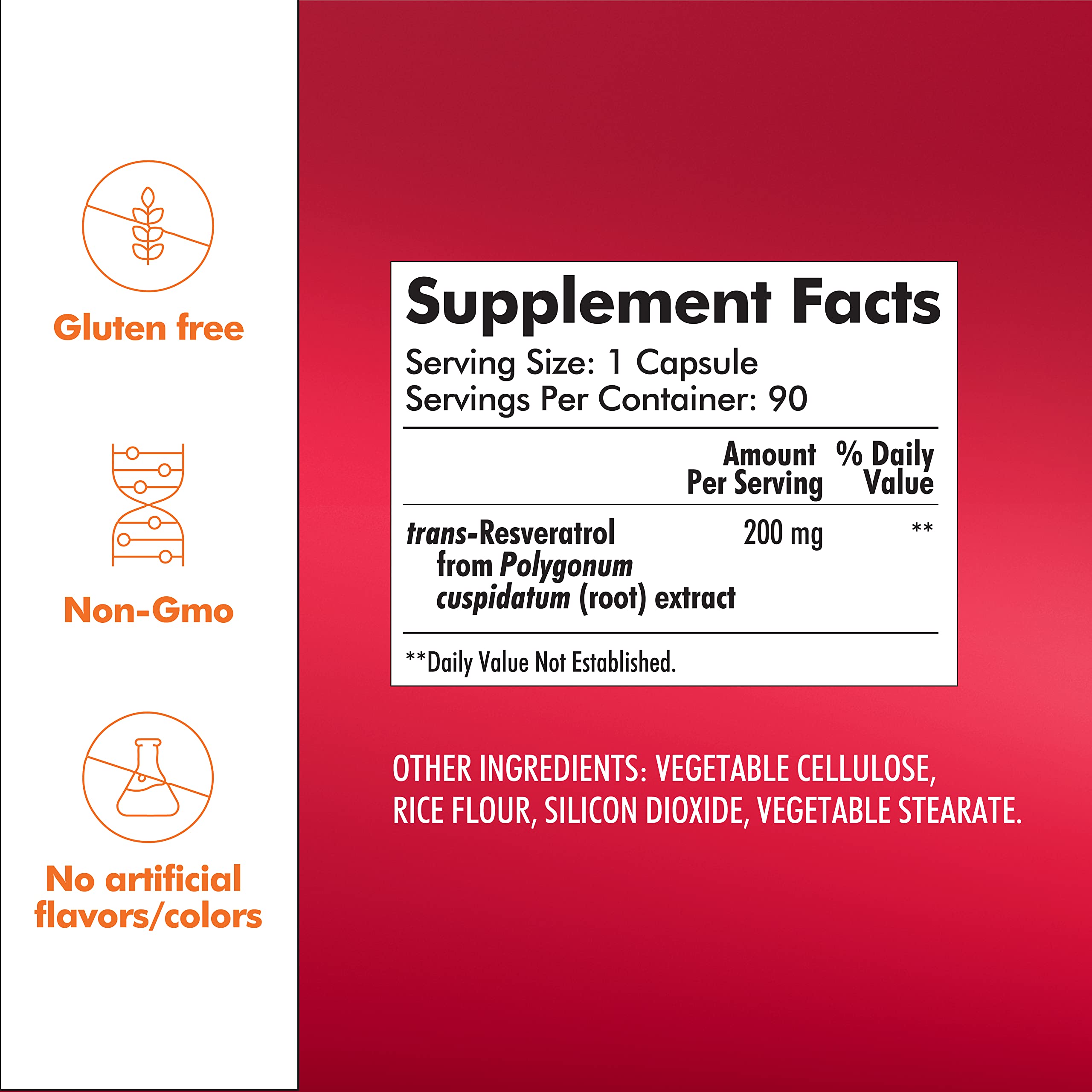 Foto 5 pulgar | Suplemento Dietético Santo Remedio Resveratrol 200 Mg 90 Cápsulas - Venta Internacional.