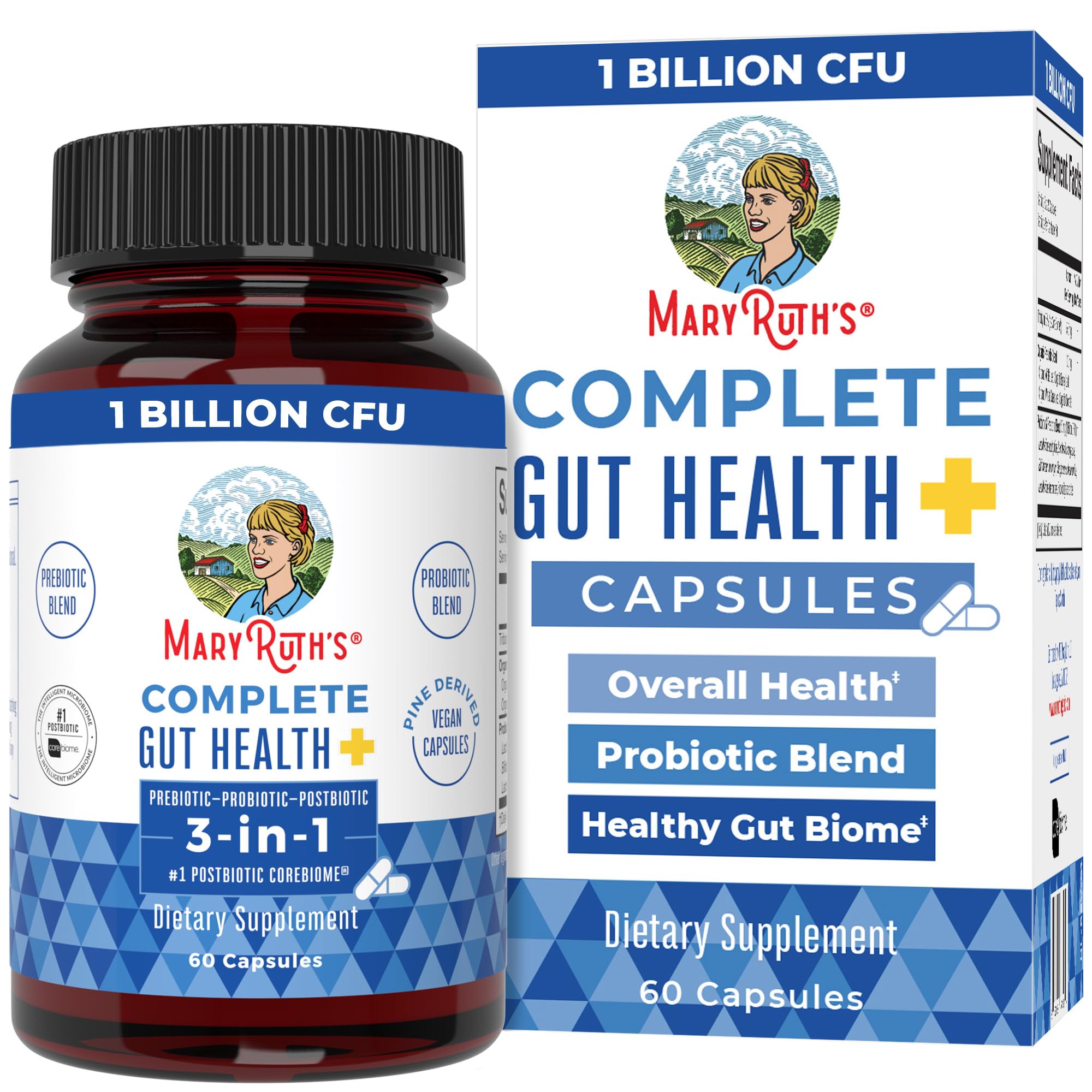 Foto 2 pulgar | Complemente La Salud Intestinal Completa Con Los Probióticos 3 En 1 De Maryruth - Venta Internacional.