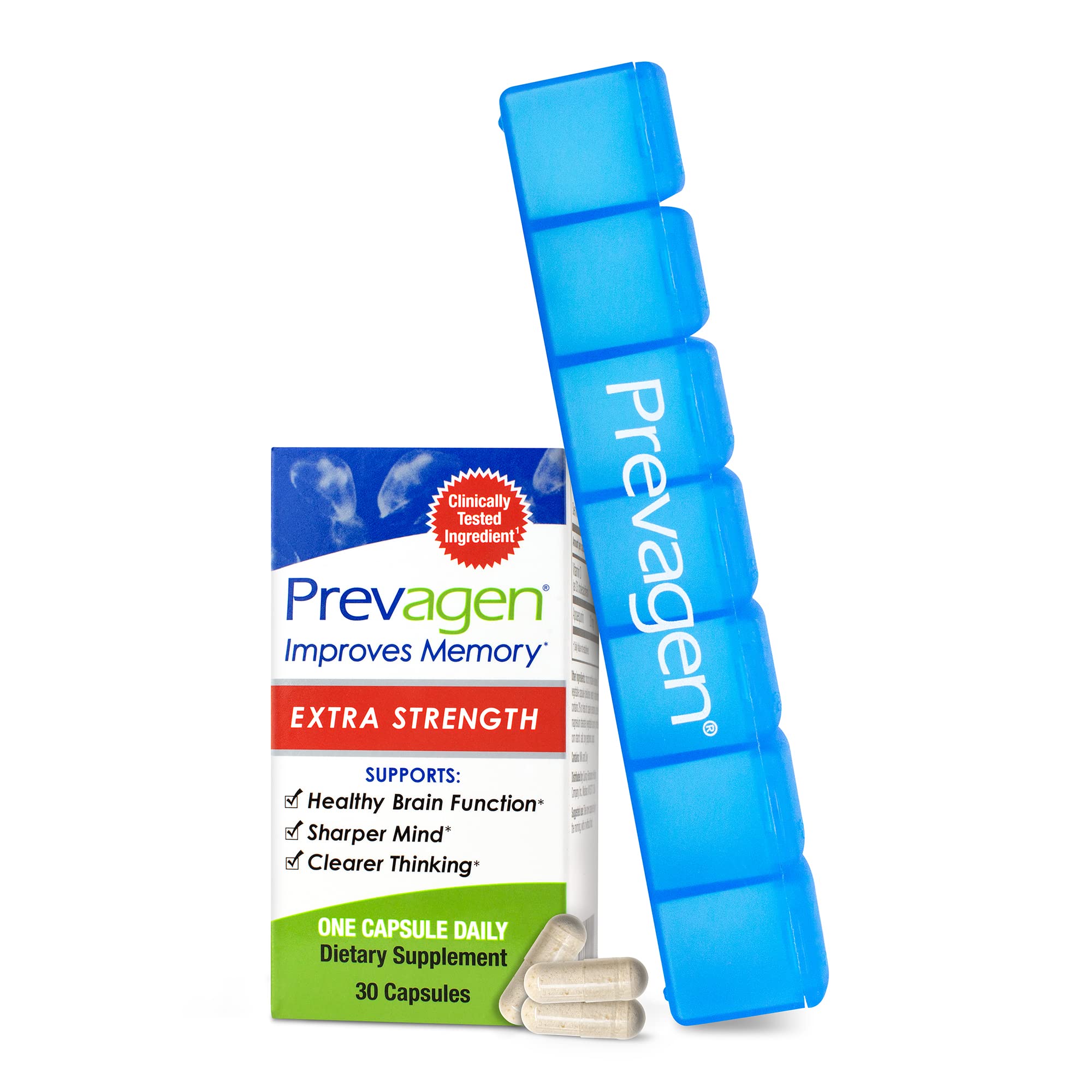 Foto 2 pulgar | Suplemento Cerebral Prevagen Extra Strength 20 Mg 30 Cápsulas - Venta Internacional.