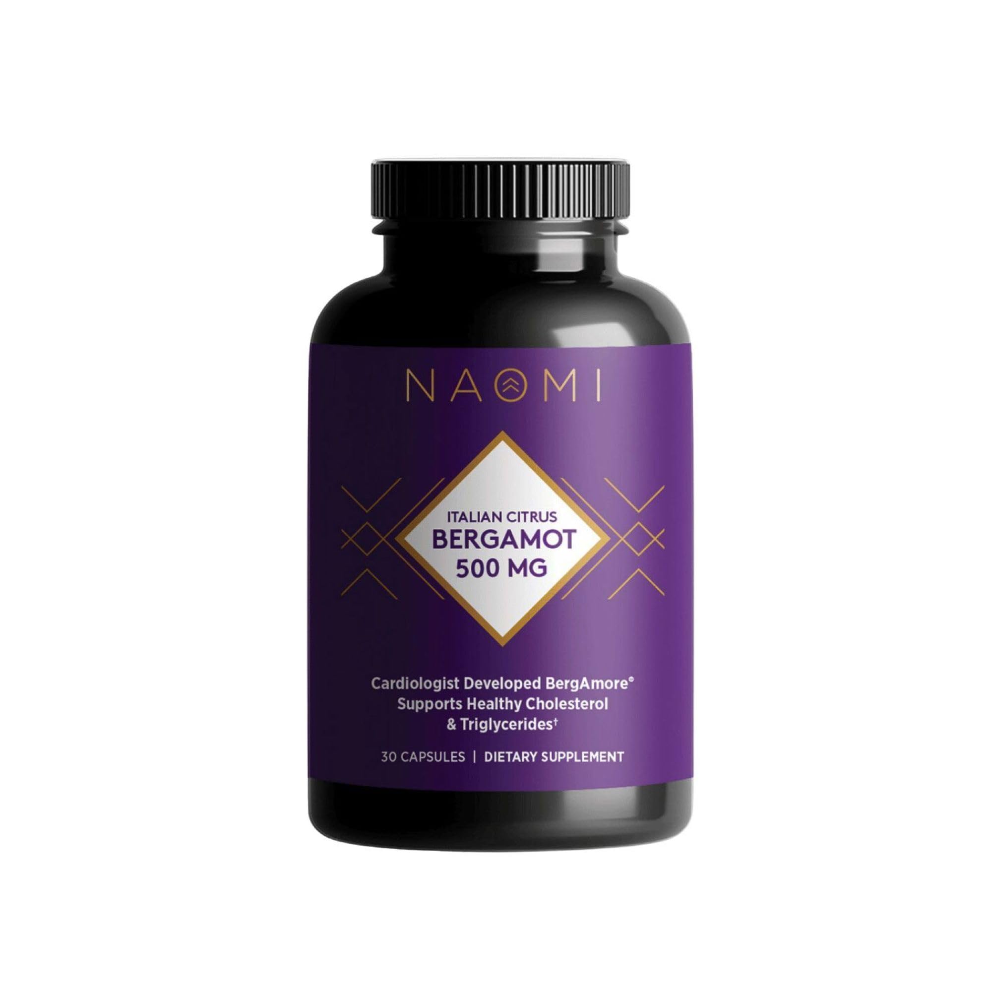 Suplemento Naomi Bergamore De 500 Mg De Extracto De Bergamota Cítrica - Venta Internacional.