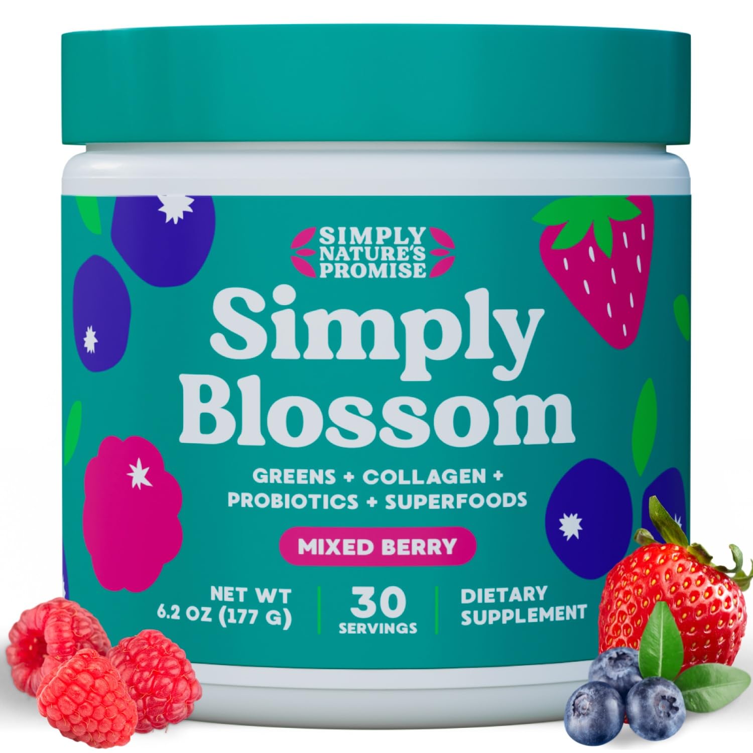 Foto 2 pulgar | Suplemento Simply Blossom Nutrition Daily Greens Women - Venta Internacional.