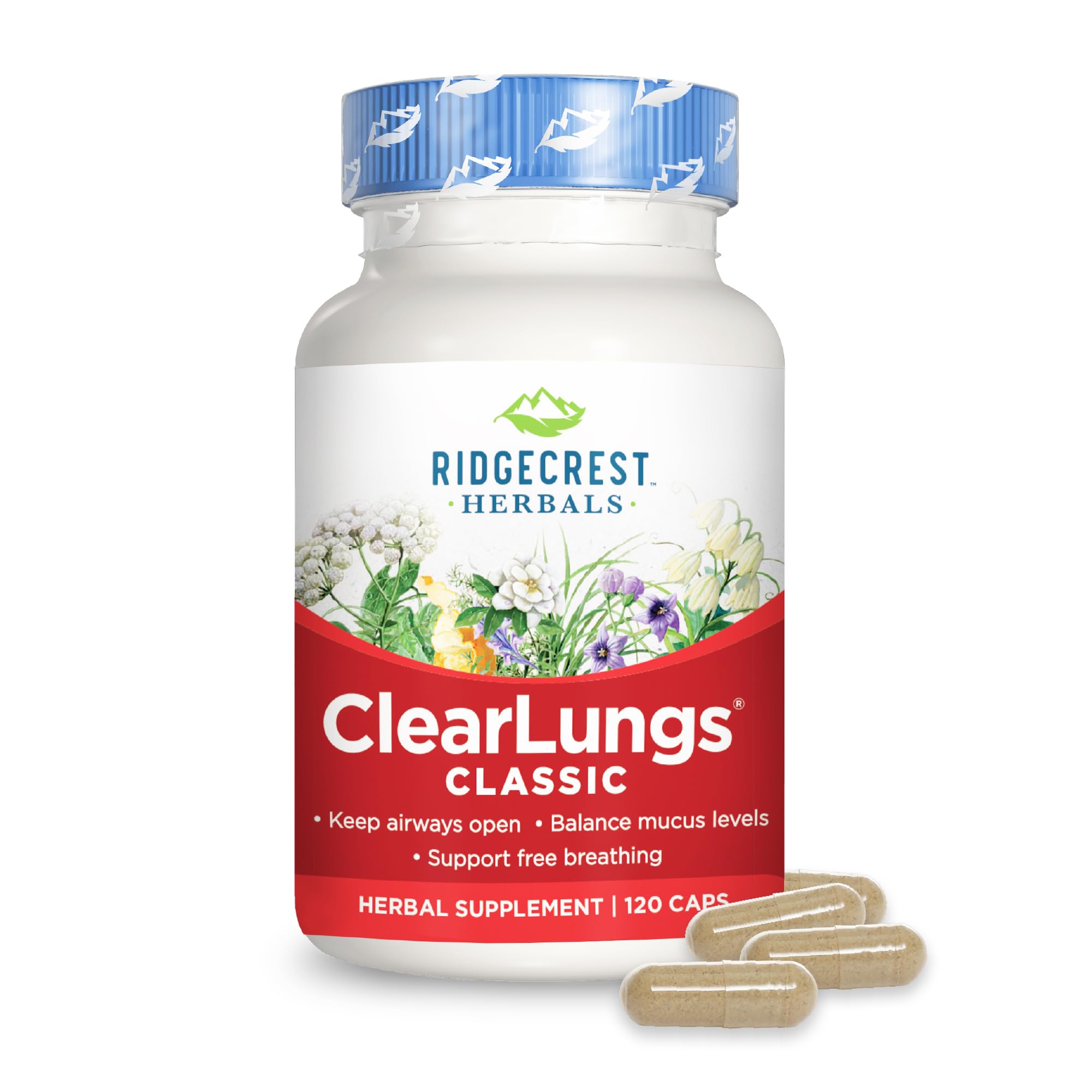 Foto 2 pulgar | Suplemento Ridgecrest Herbals Clearlungs Classic 120 Cápsulas - Venta Internacional.
