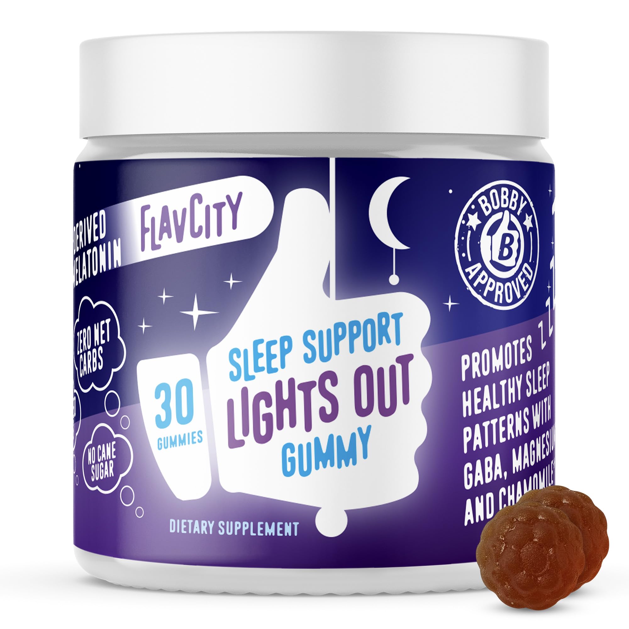 Foto 1 | Gomitas Sleep Support Flavcity Con Melatonina Para Adultos, 30 Días - Venta Internacional.