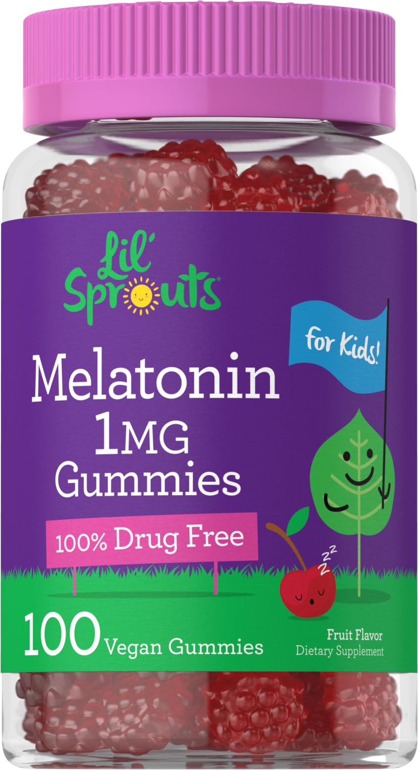 Foto 2 pulgar | Suplemento Carlyle Kids: Gomitas De Melatonina, 1 Mg, 100 Unidades - Venta Internacional.