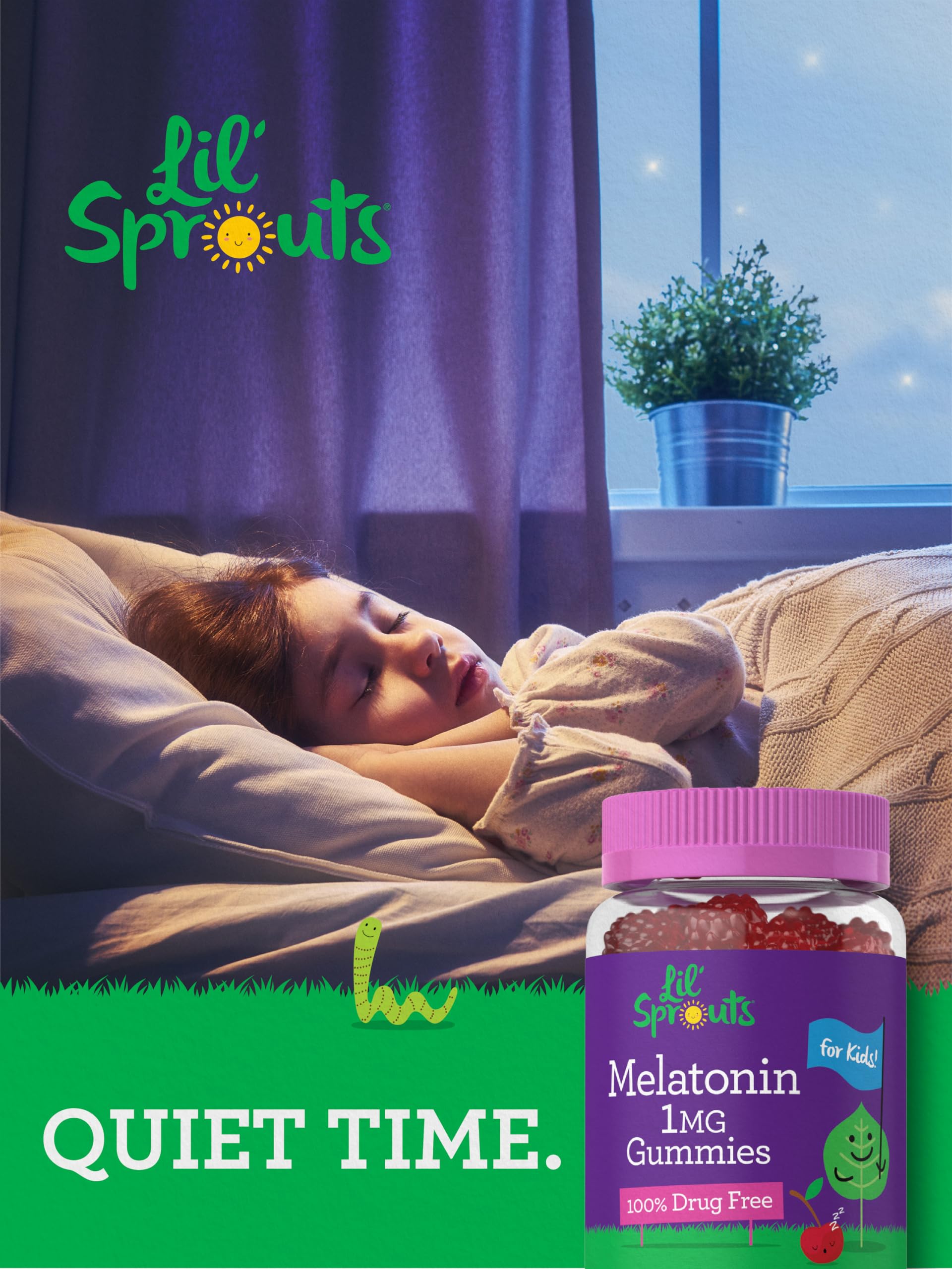 Foto 6 pulgar | Suplemento Carlyle Kids: Gomitas De Melatonina, 1 Mg, 100 Unidades - Venta Internacional.