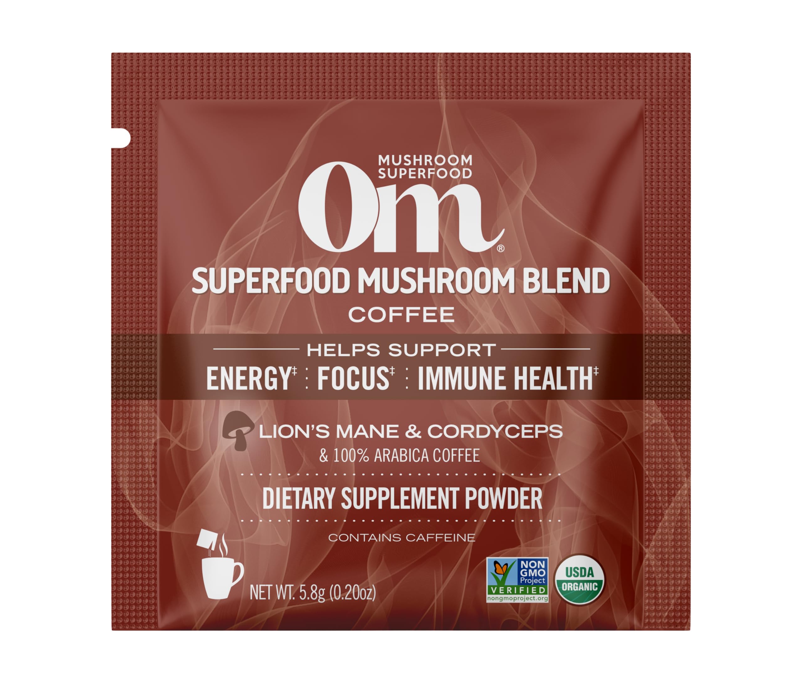 Foto 4 pulgar | Mezcla De Café Con Hongos Om, Superalimento Para Hongos, 10 Porciones - Venta Internacional.