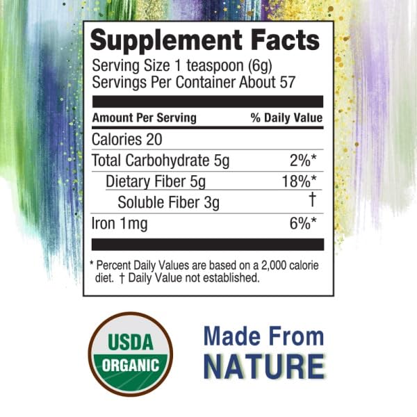 Foto 4 pulgar | Suplemento De Fibra Konsyl Organic Psyllium Husk 340g - Venta Internacional.