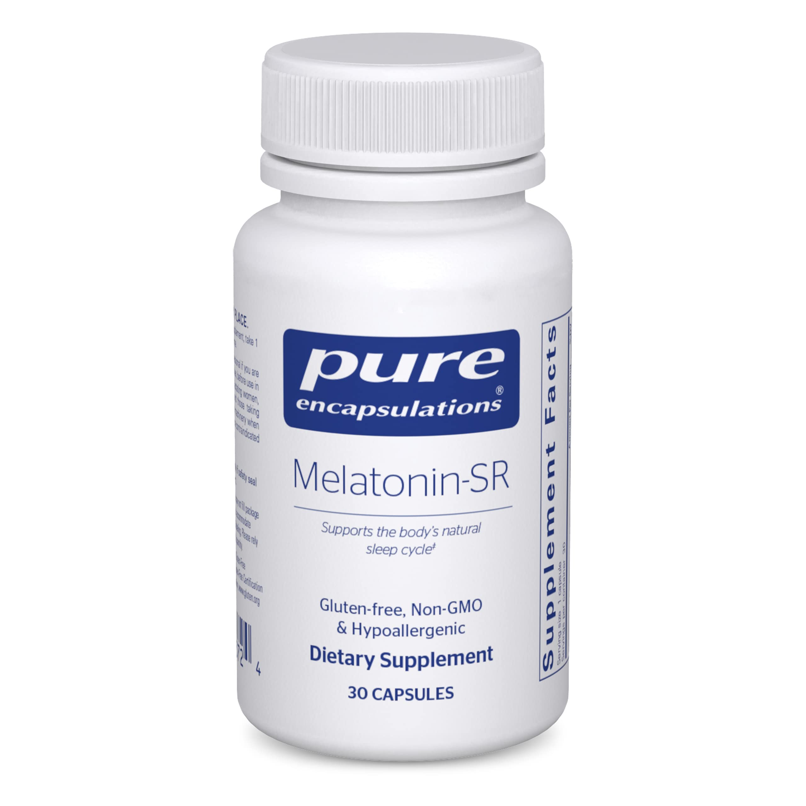 Foto 2 pulgar | Suplemento Para Dormir Pure Encapsulations Melatonin-sr 30 Cápsulas - Venta Internacional.