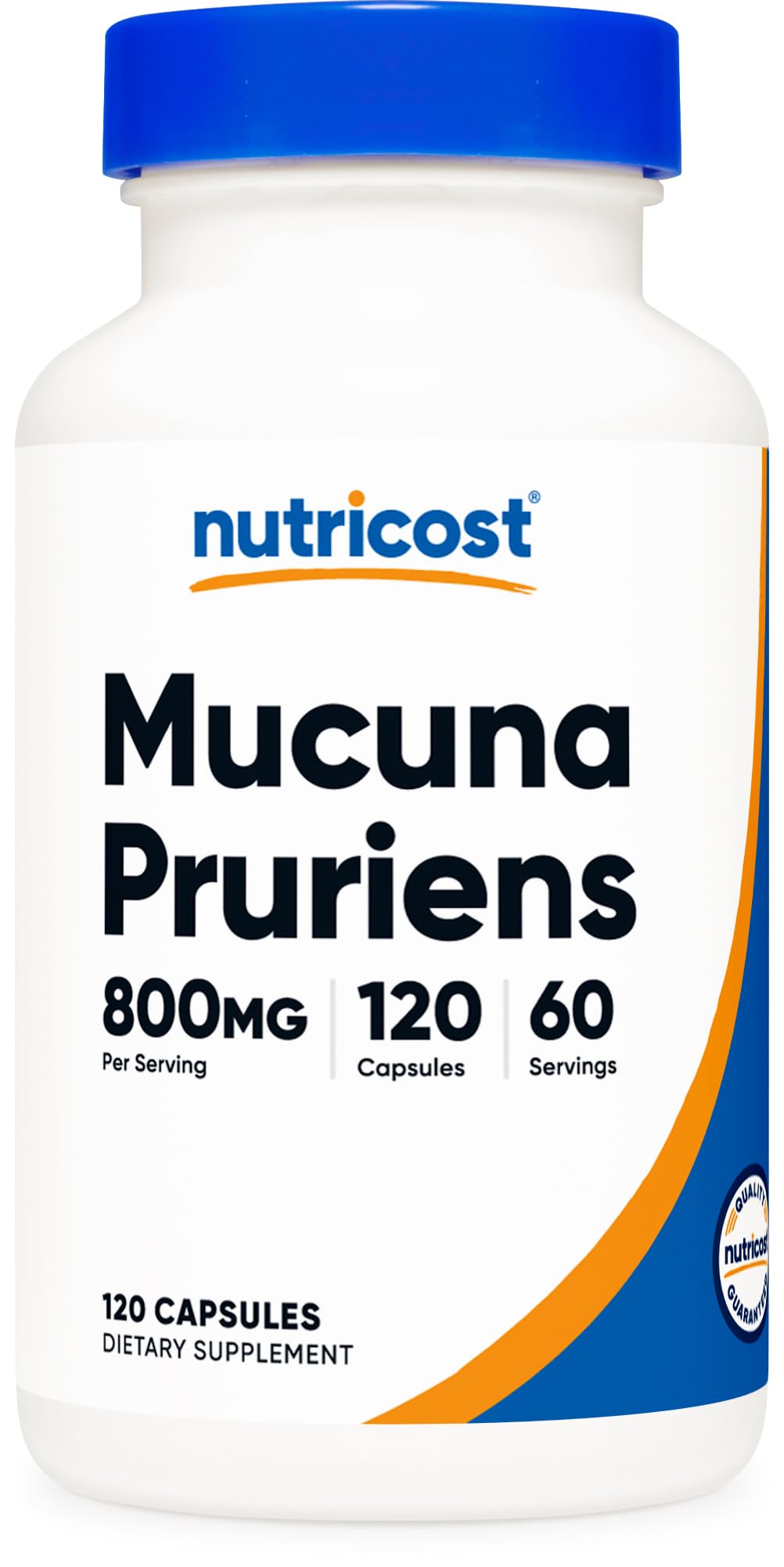 Foto 2 pulgar | Suplemento Nutricost Mucuna Pruriens 400 Mg 120 Cápsulas - Venta Internacional.